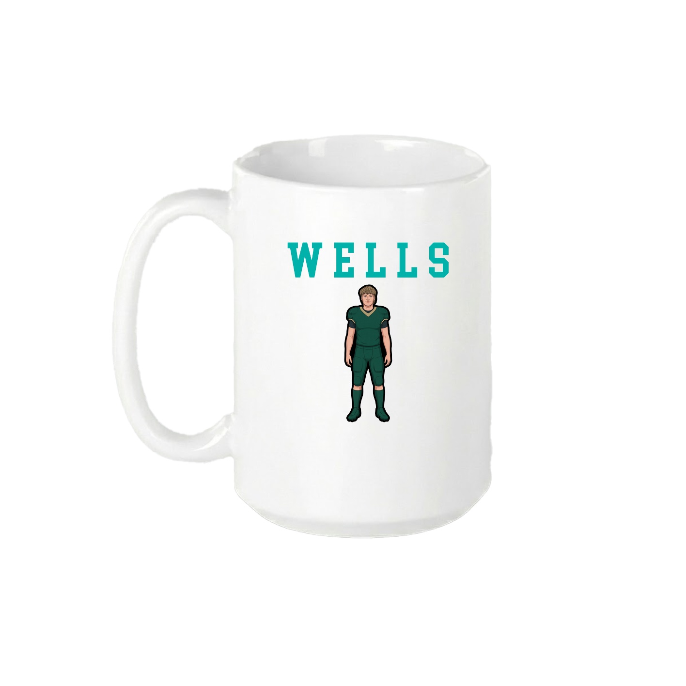 15oz Coffee Mug — Shirsey in White