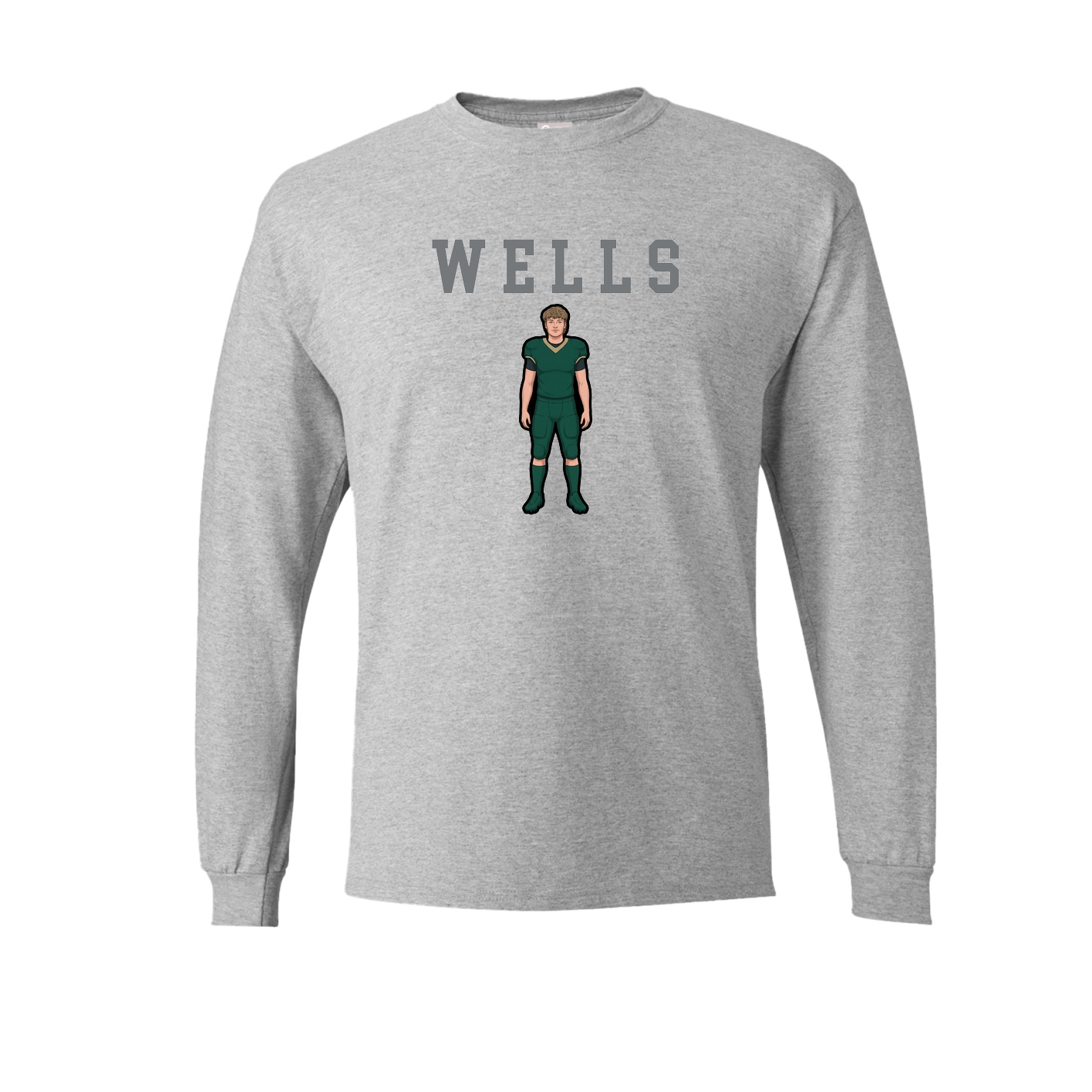 Long Sleeve Tee — Shirsey in Grey