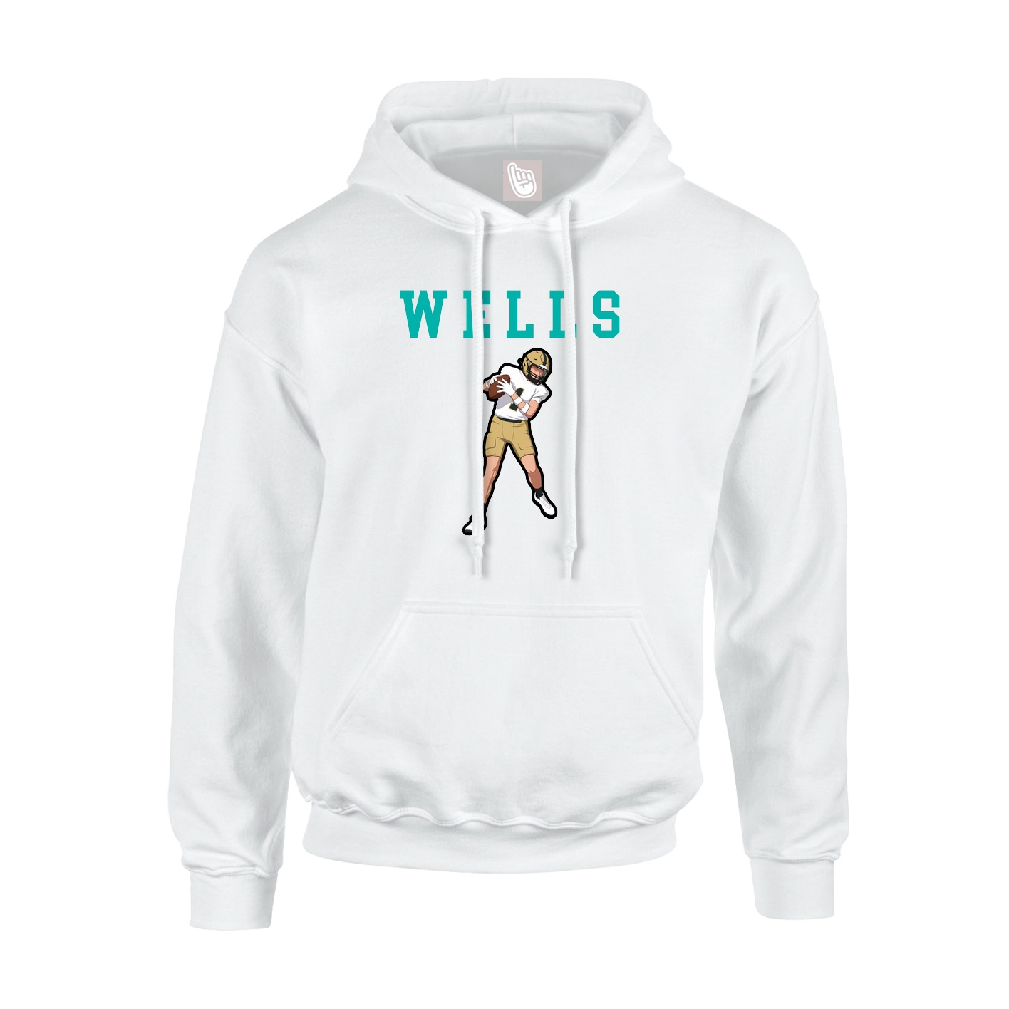 Youth Hoodie — Shirsey in White