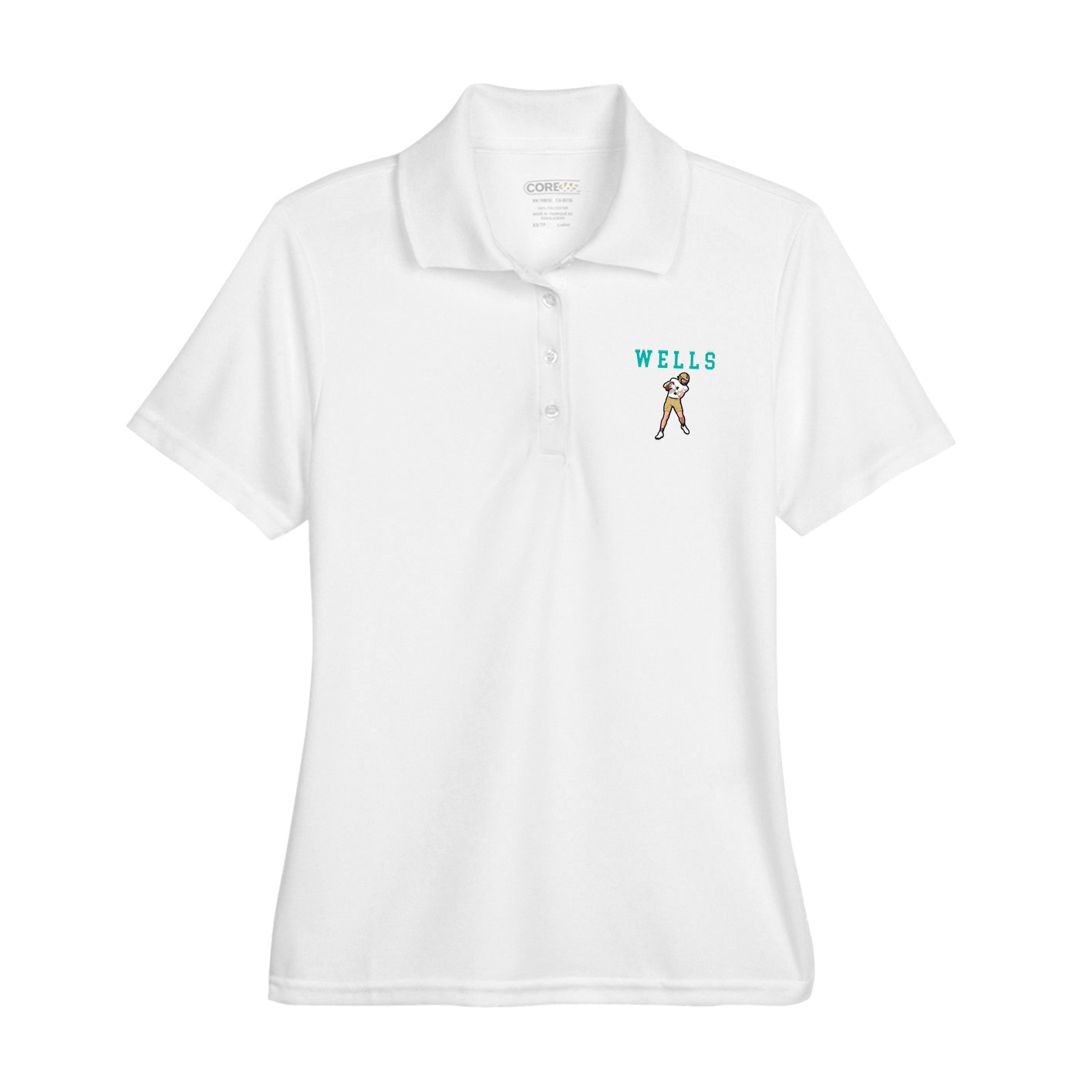 Womens Performance Polo — Shirsey in White