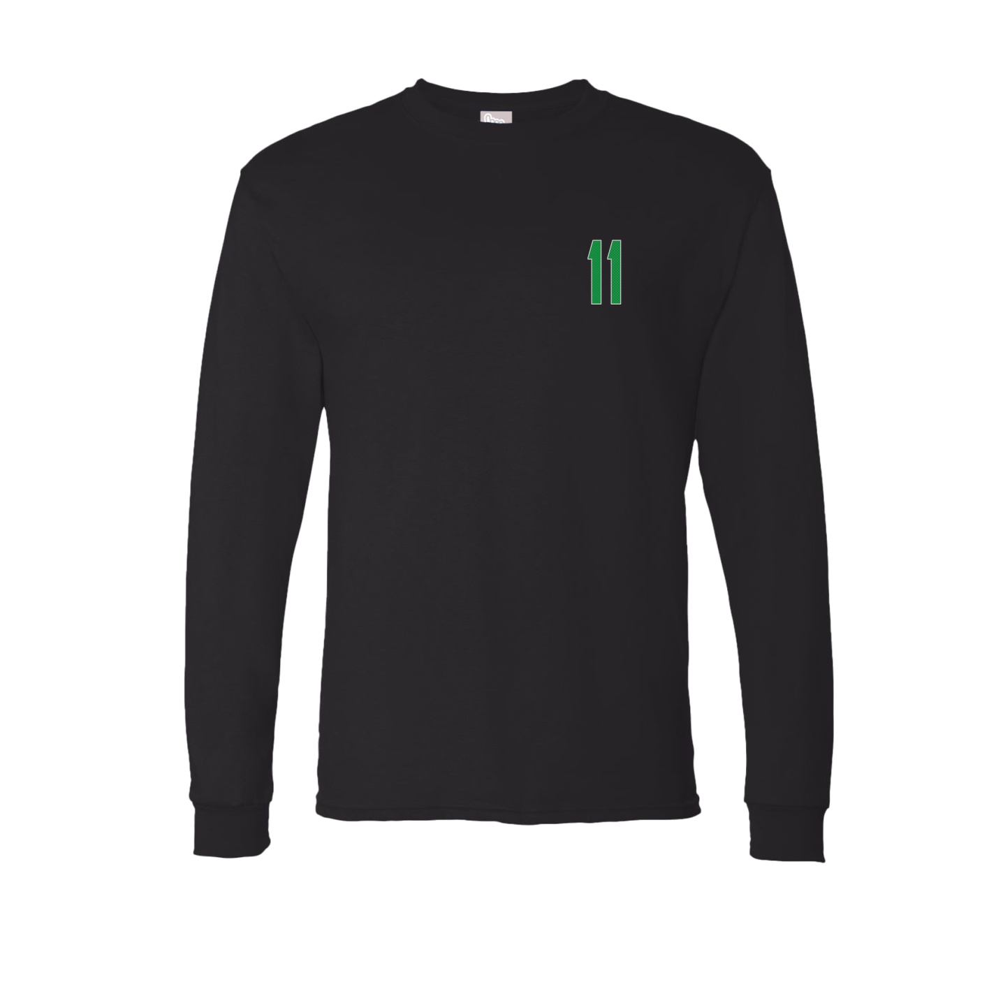 Long Sleeve Tee — Front Shirsy in Black