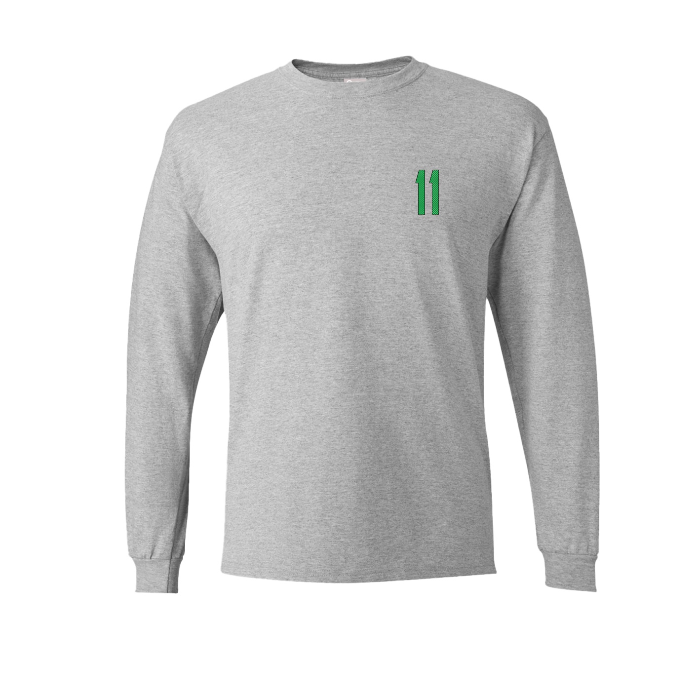 Long Sleeve Tee — Front Shirsy in Grey
