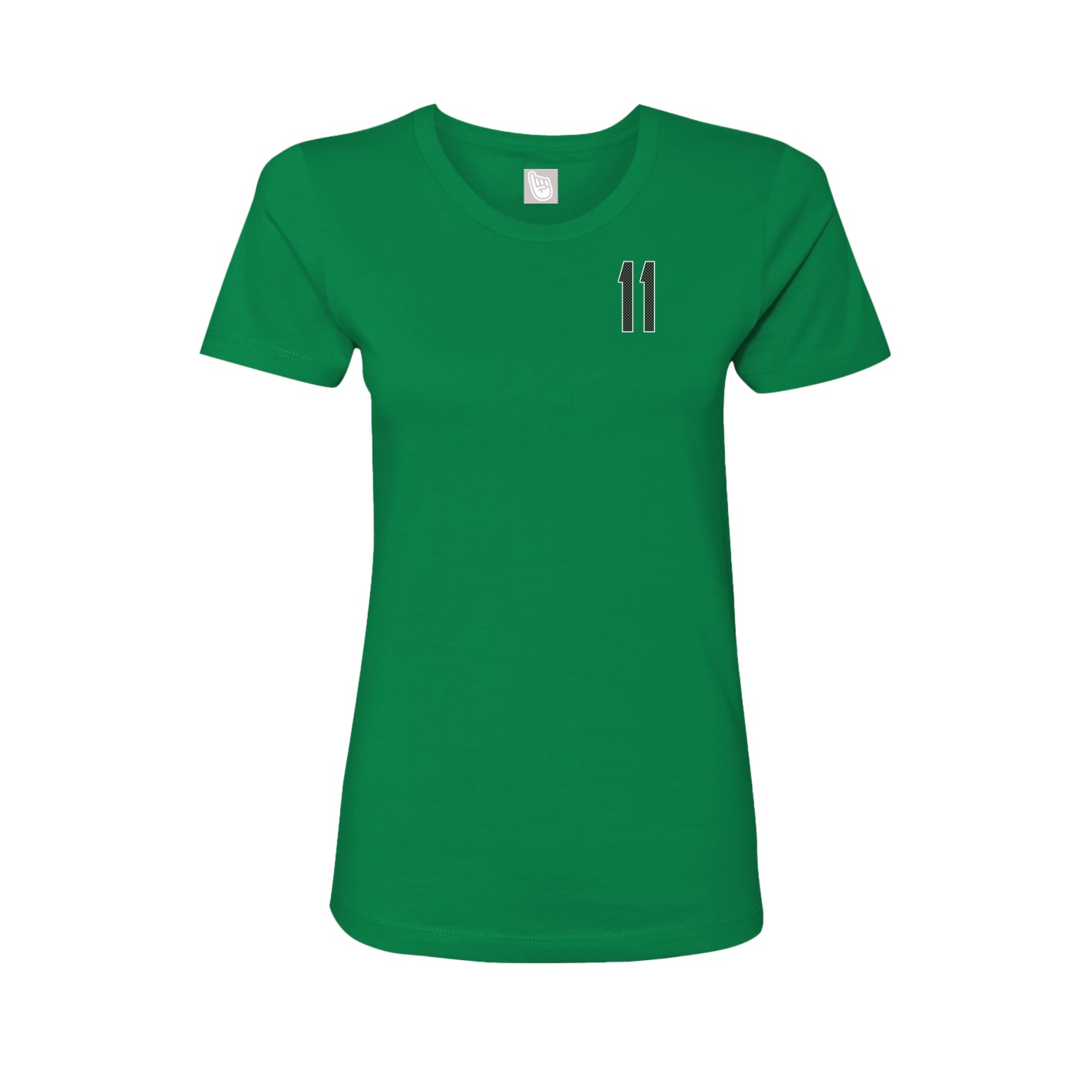 Womens Tee — Front Shirsy in Green