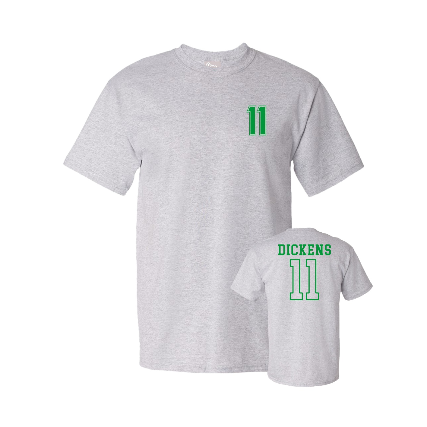 Tee — Chest Back in Grey