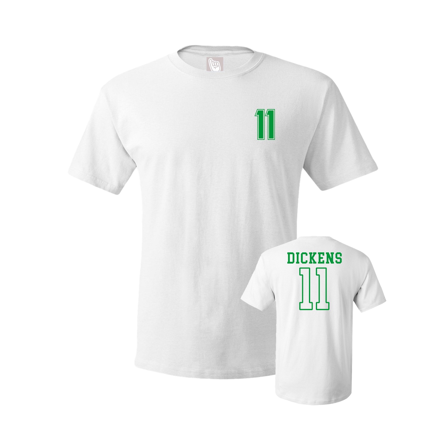 Tee — Chest Back in White