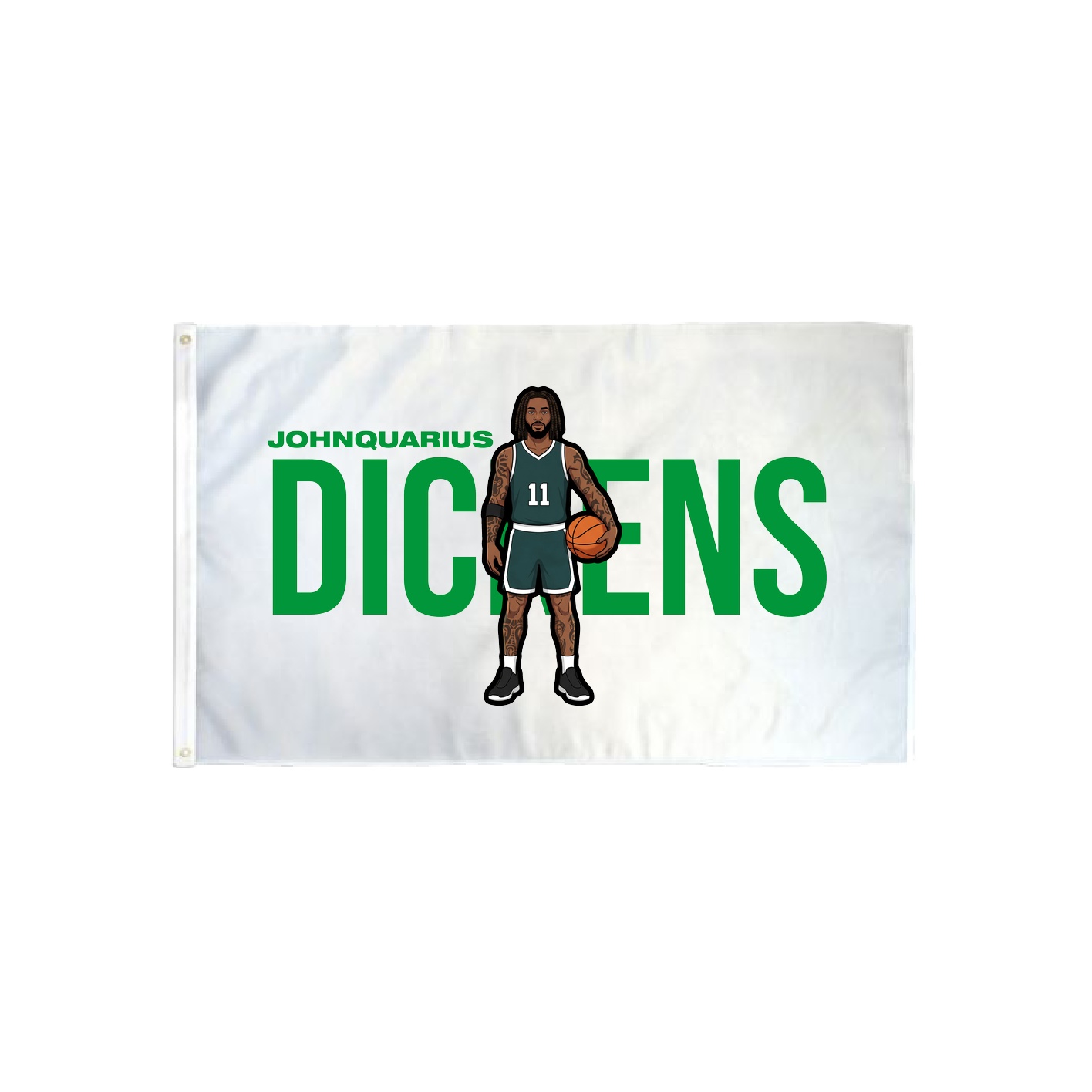 3x5 Flag — Player Name in Classic