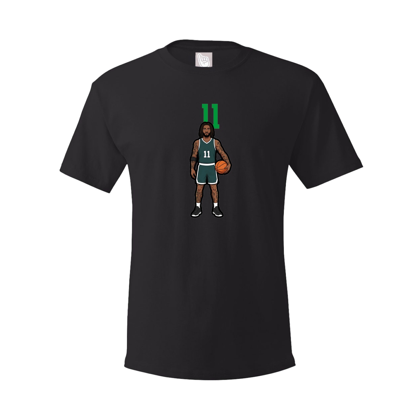 Tee — Number Top in Black