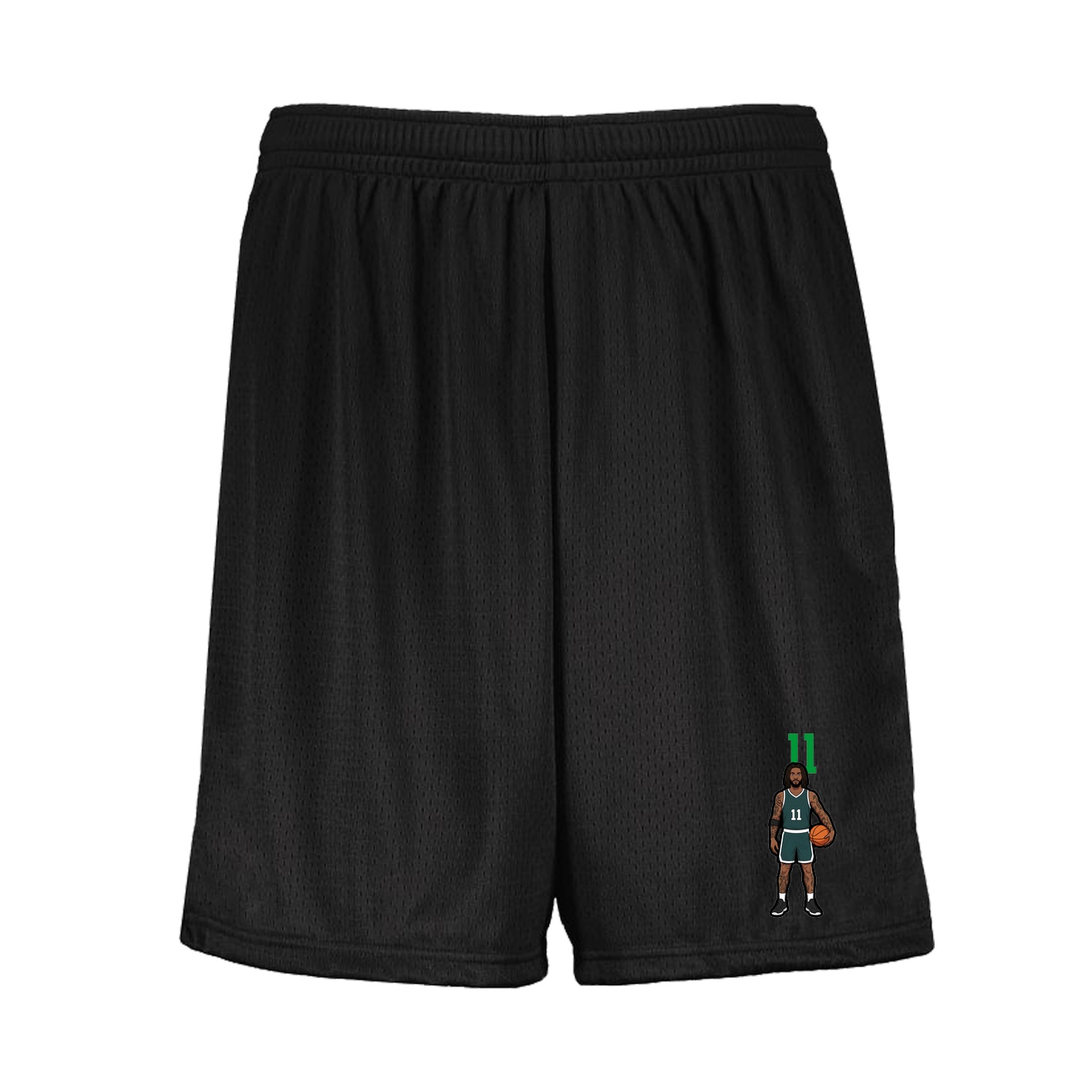 Shorts — Number Top in Black
