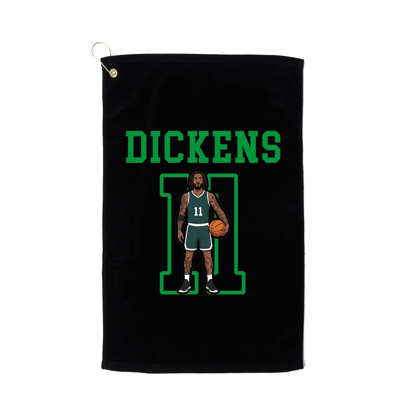 Golf Towel — Shirsey in Black