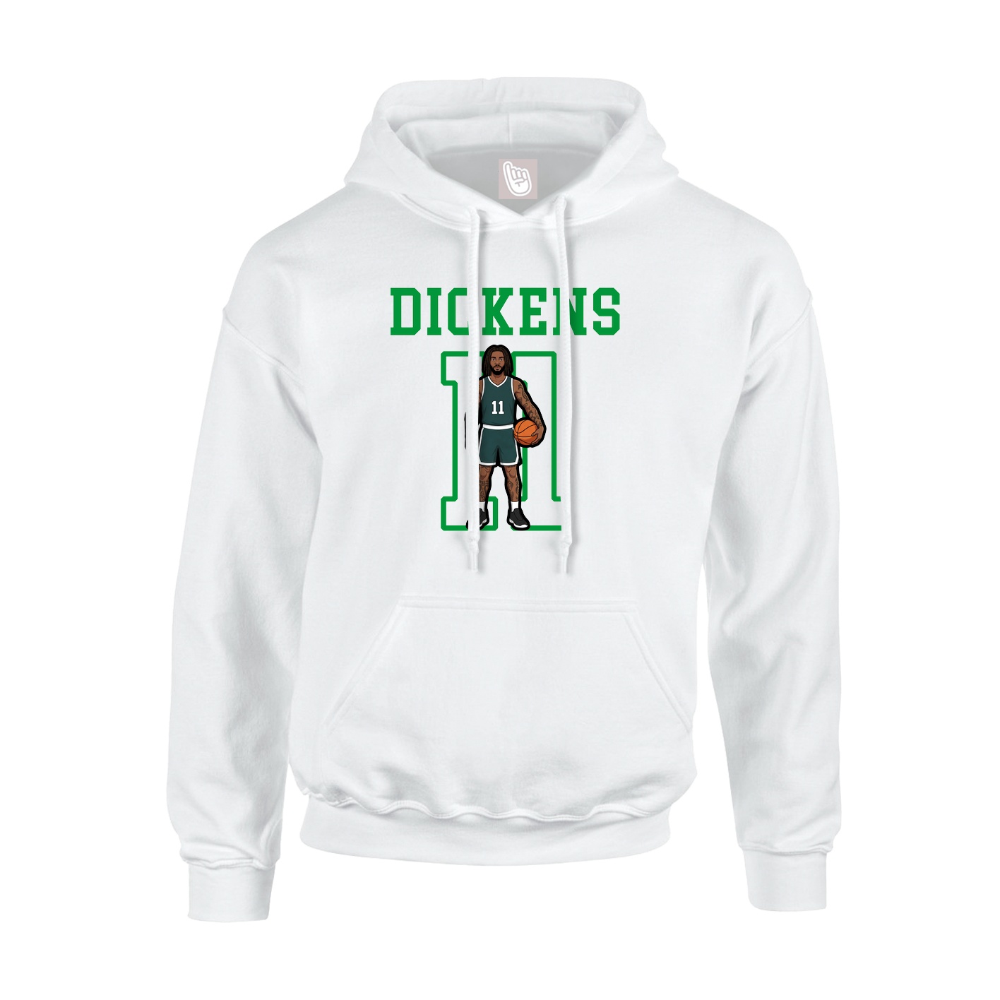 Youth Hoodie — Shirsey in White