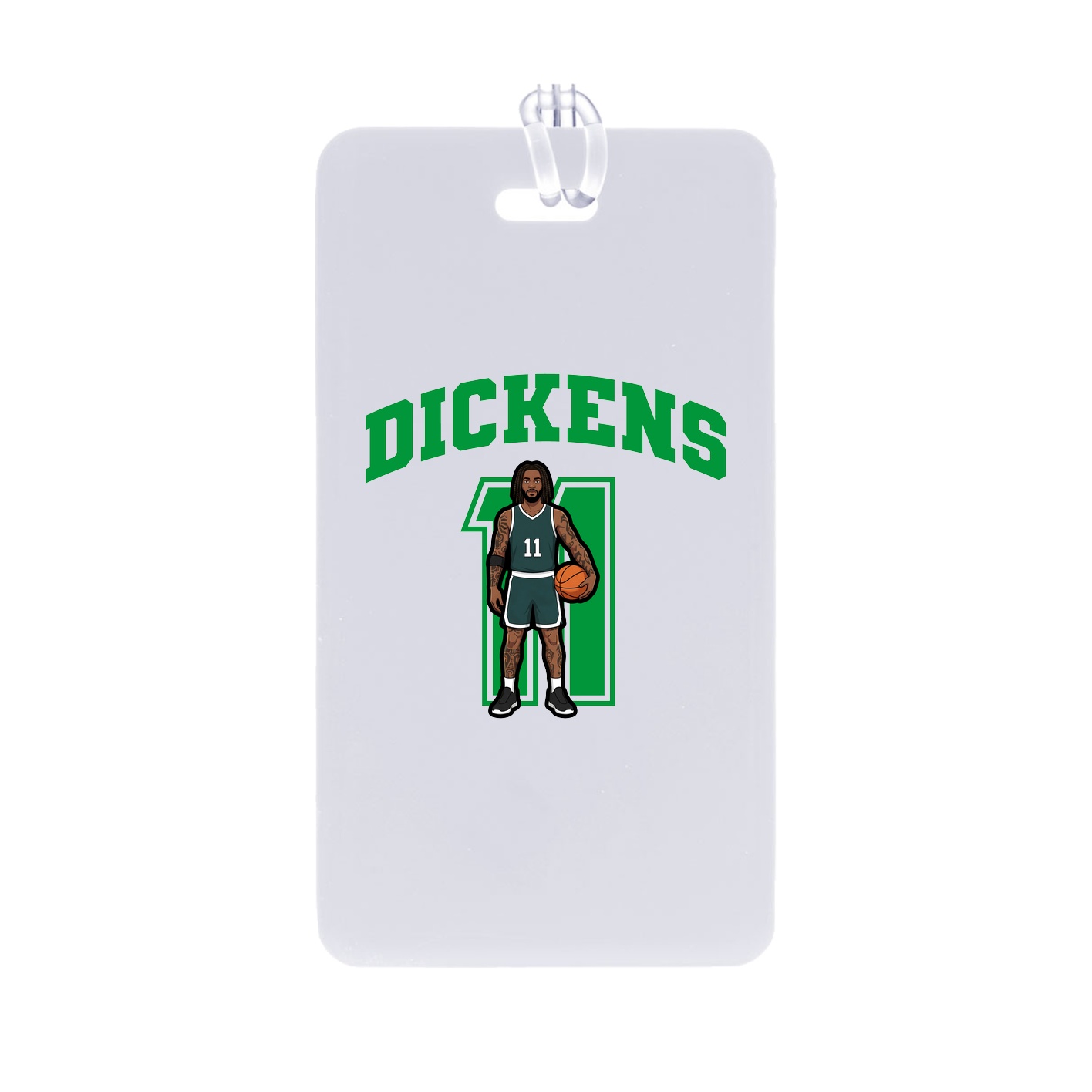 Bag Tag — Number in Classic