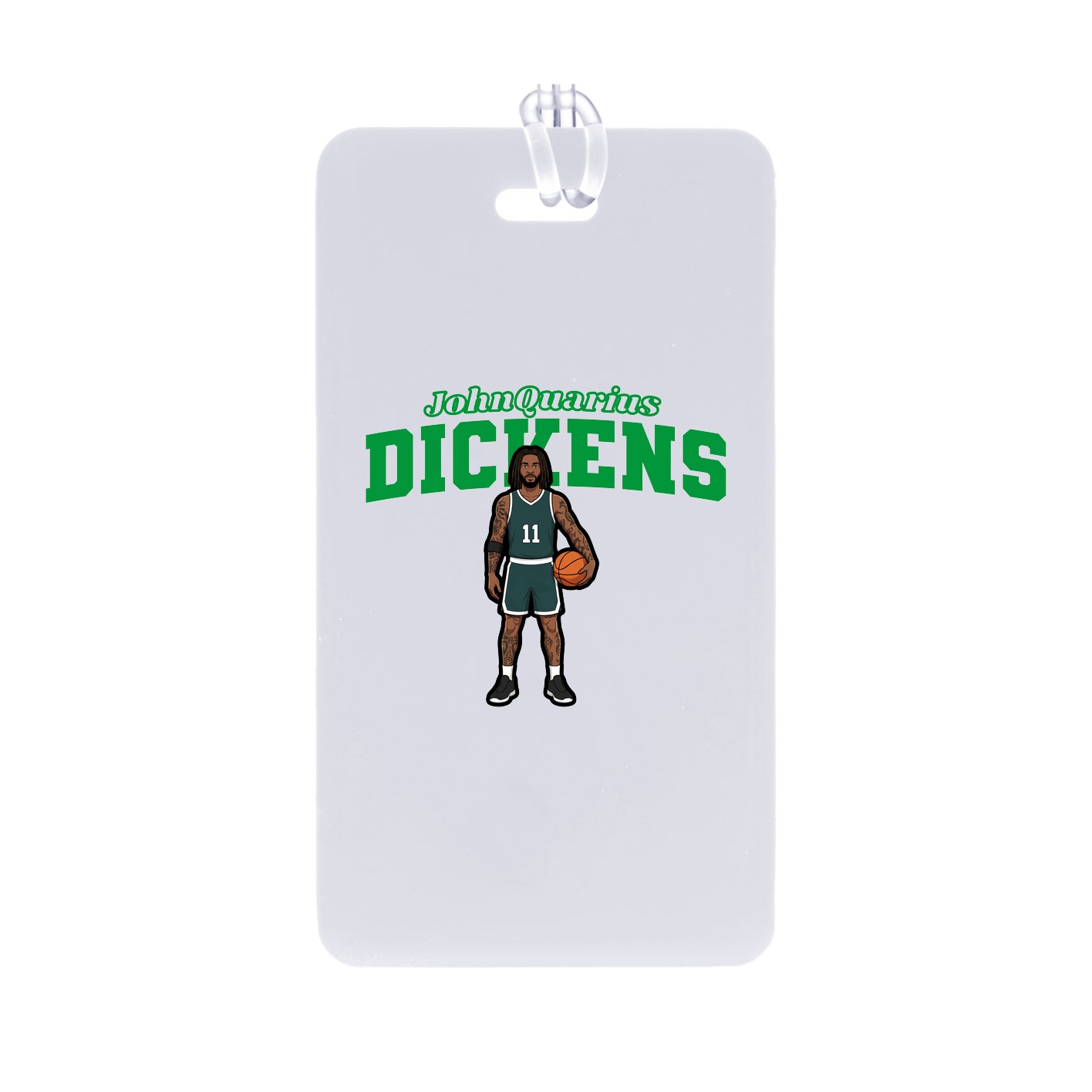 Bag Tag — Name Arch in Classic