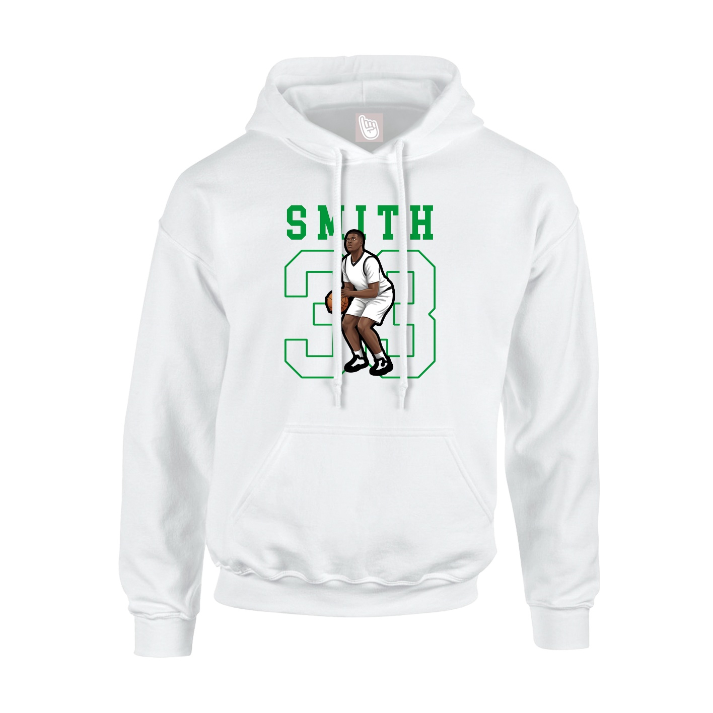 Youth Hoodie — Shirsey in White