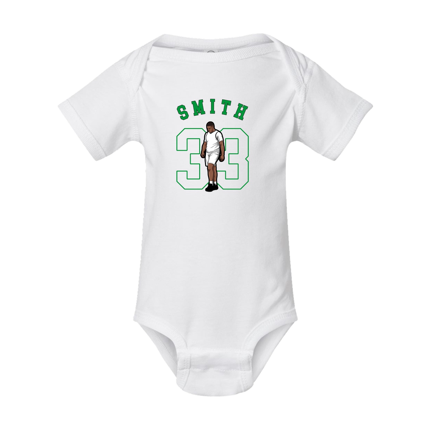 Baby Onesie — Shirsey Arch in White