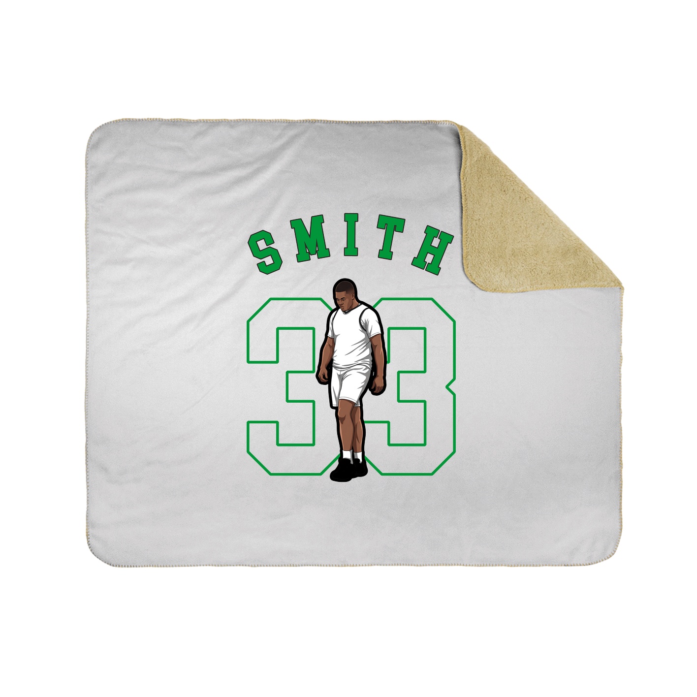 Throw Blanket — Shirsey Arch in White