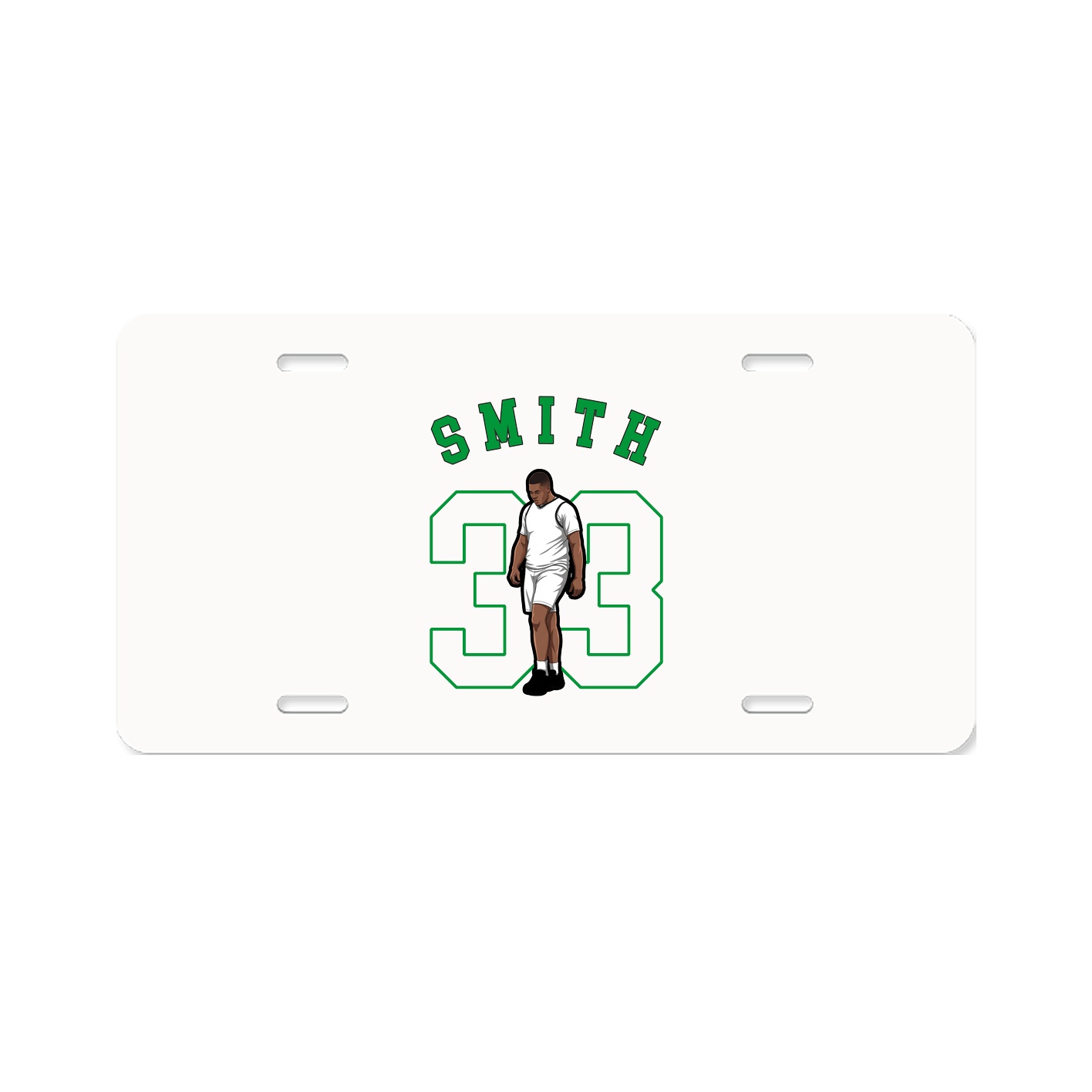 License Plate — Shirsey Arch in Classic