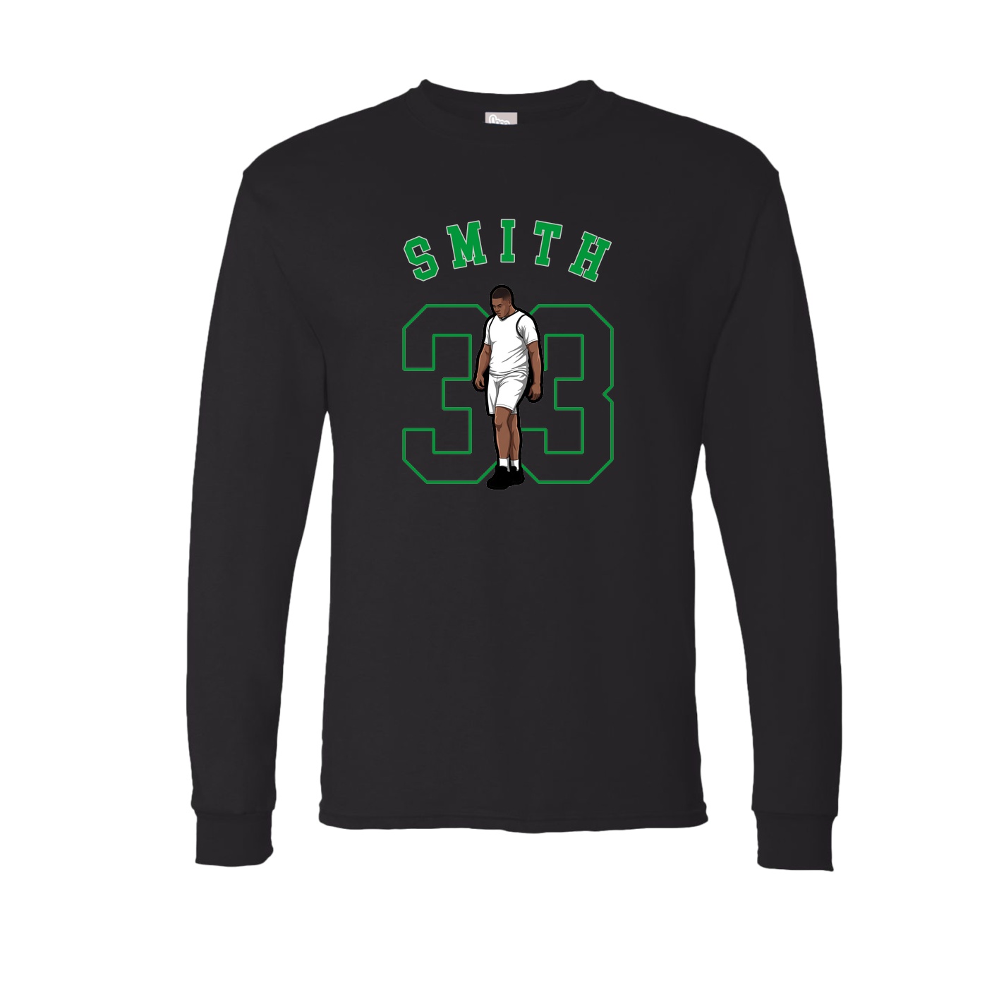 Long Sleeve Tee — Shirsey Arch in Black