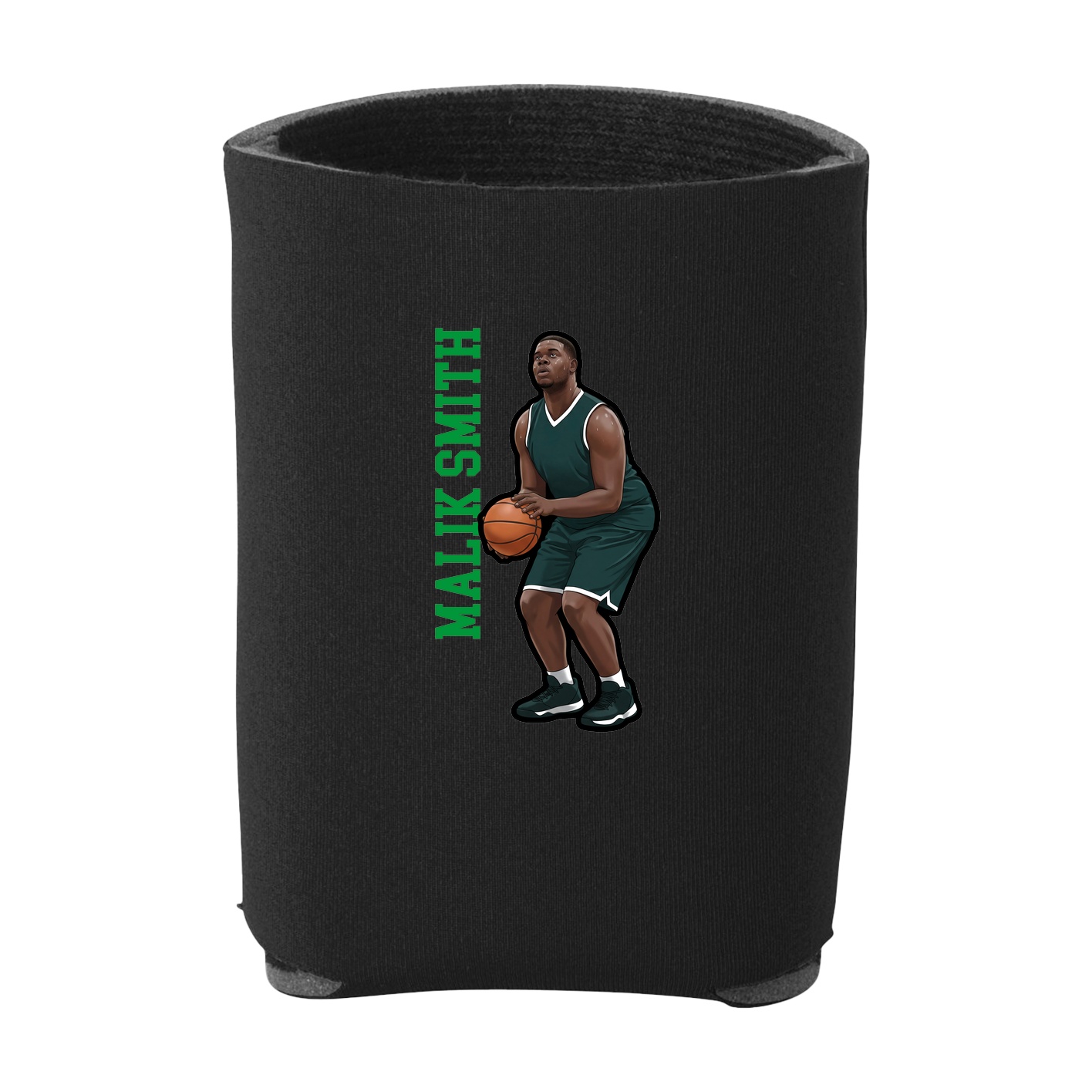 Can Holder — Name Vertical in Black