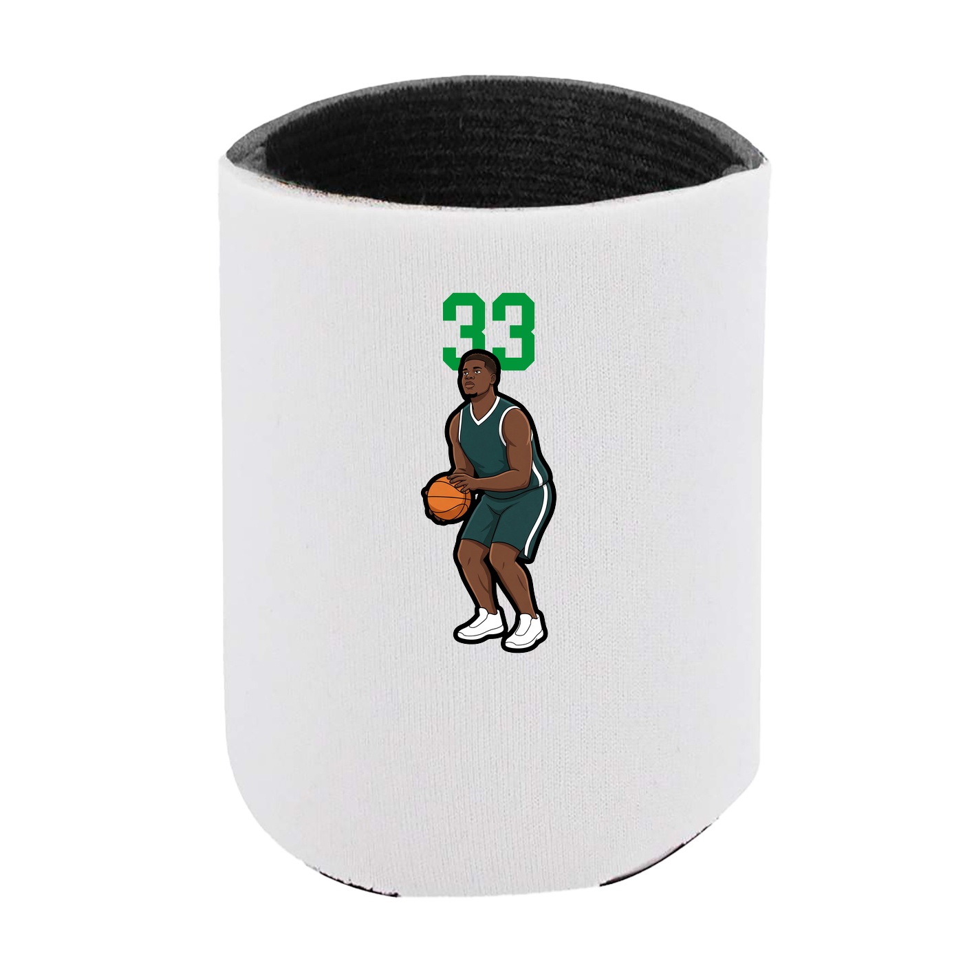 Can Holder — Number Top in White