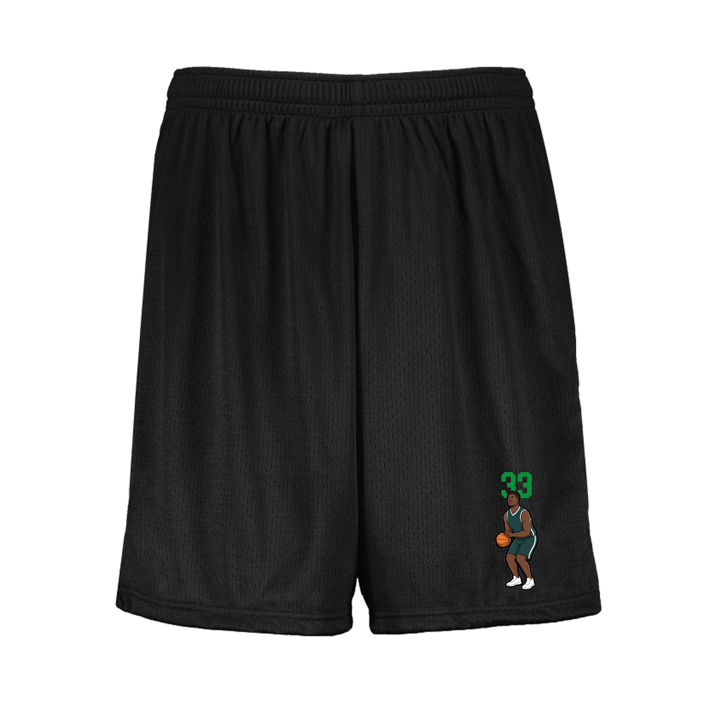 Shorts — Number Top in Black