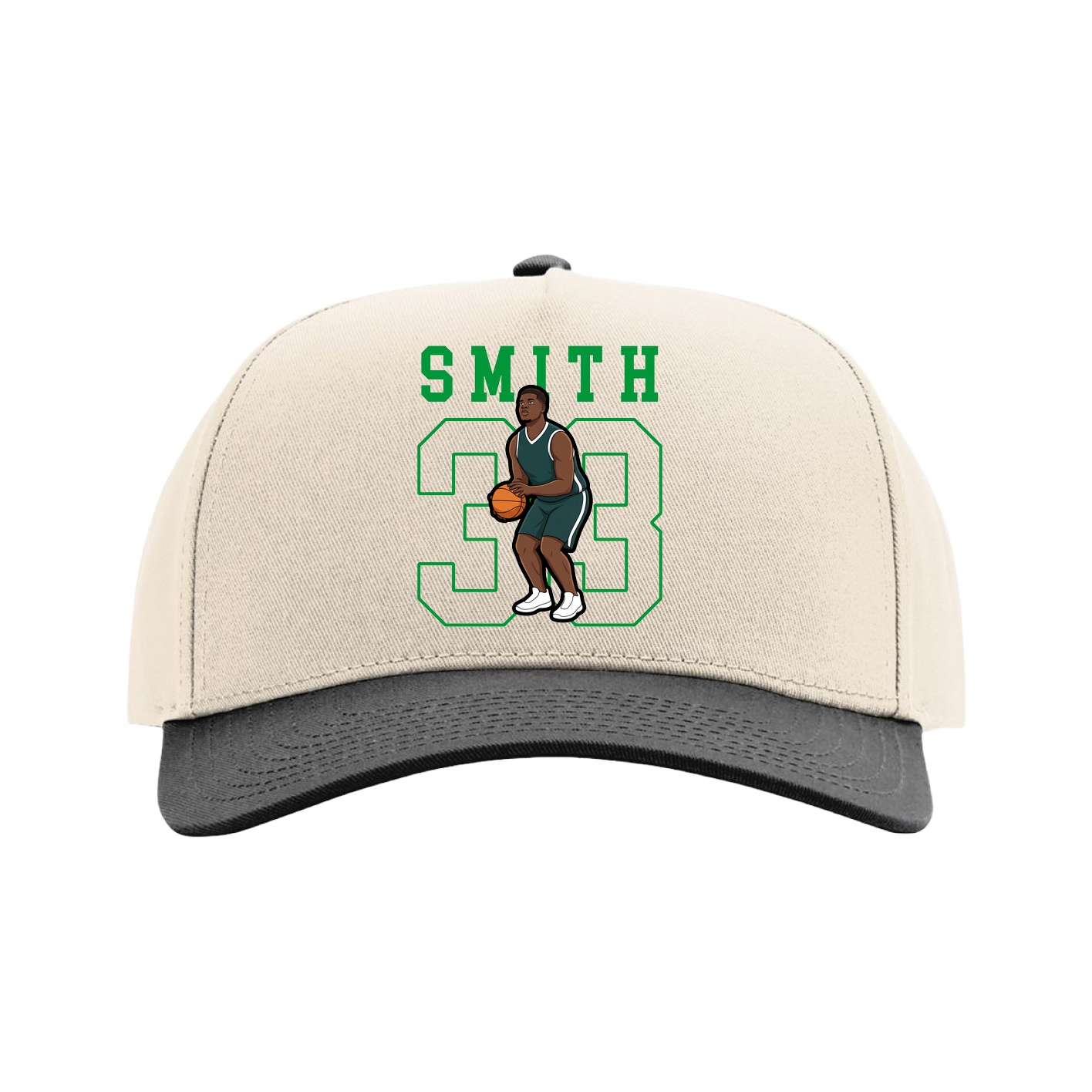 Full Fabric Five-Panel Champ Cap