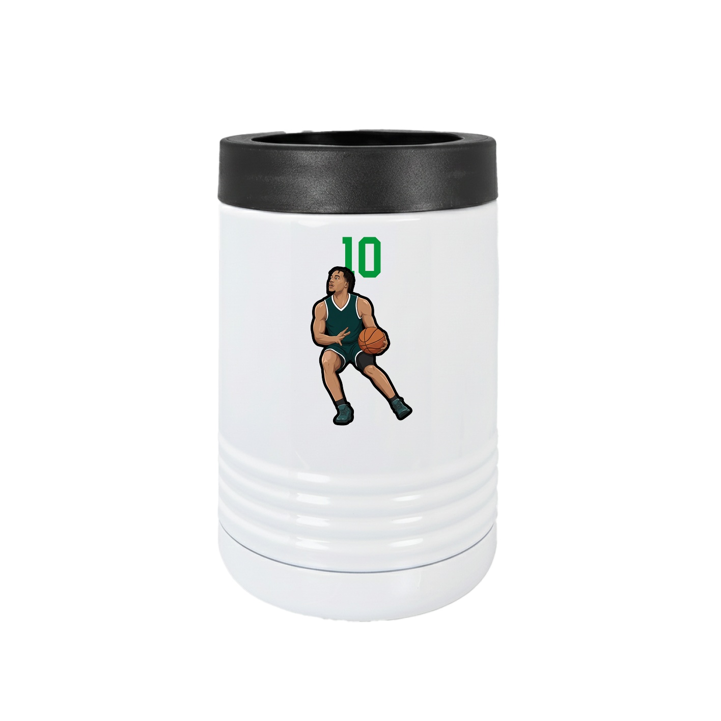Beverage Holder — Number Top in White