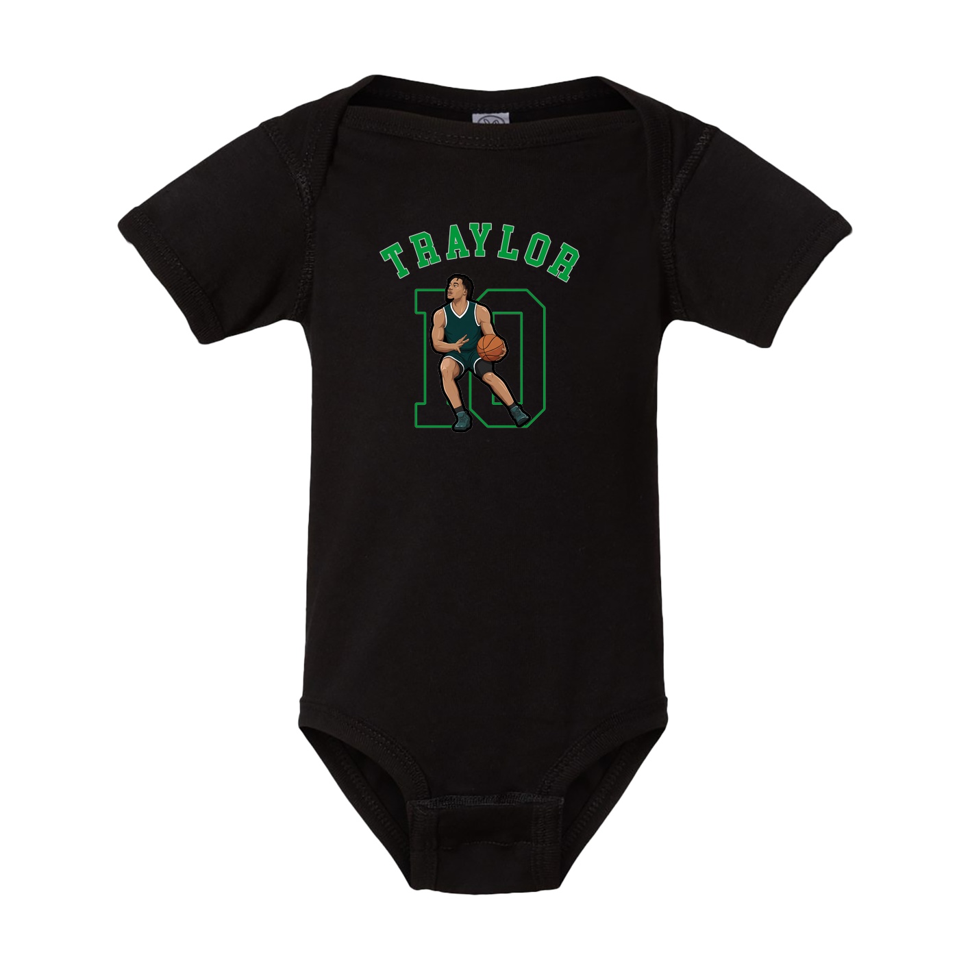 Baby Onesie — Shirsey Arch in Black