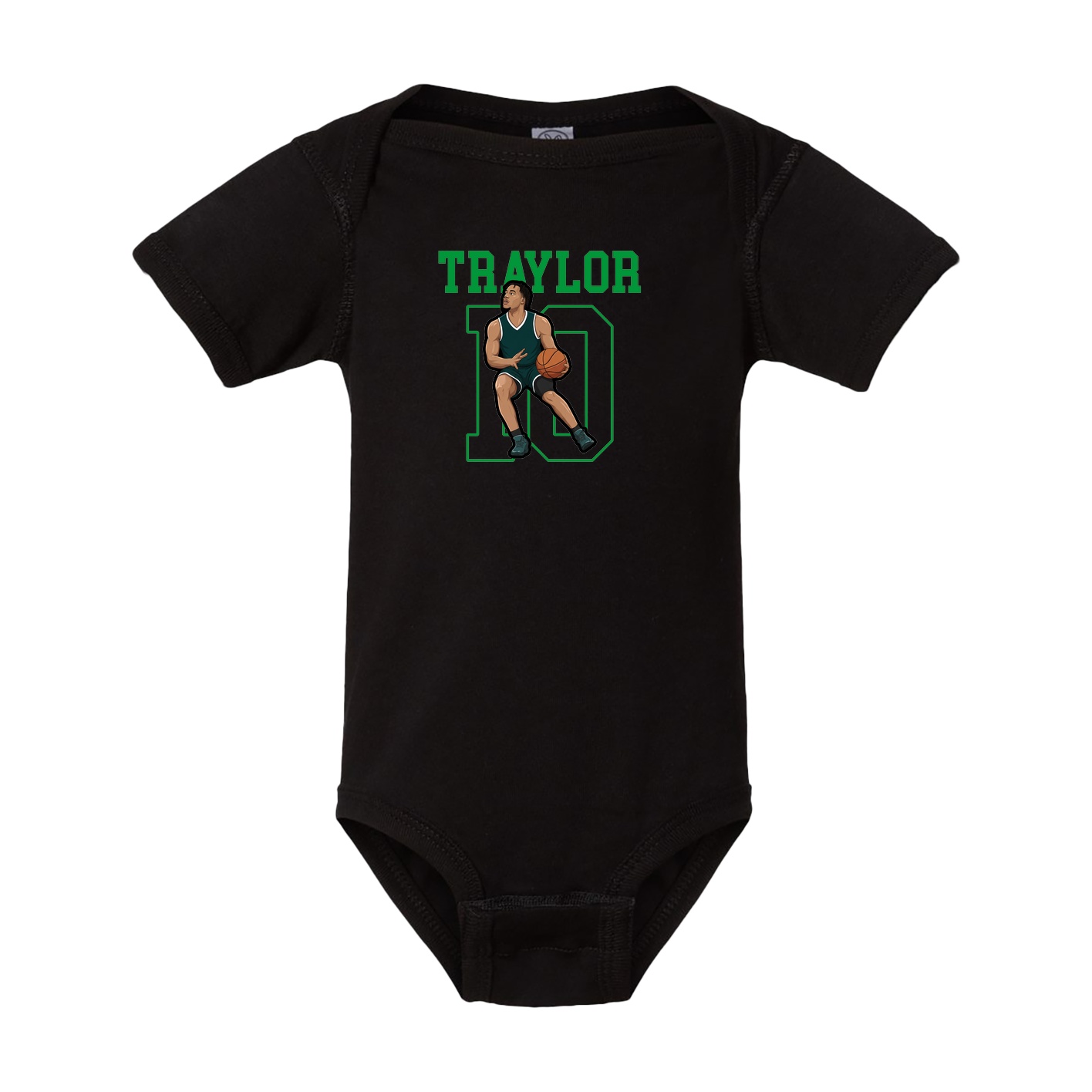 Baby Onesie — Shirsey in Black