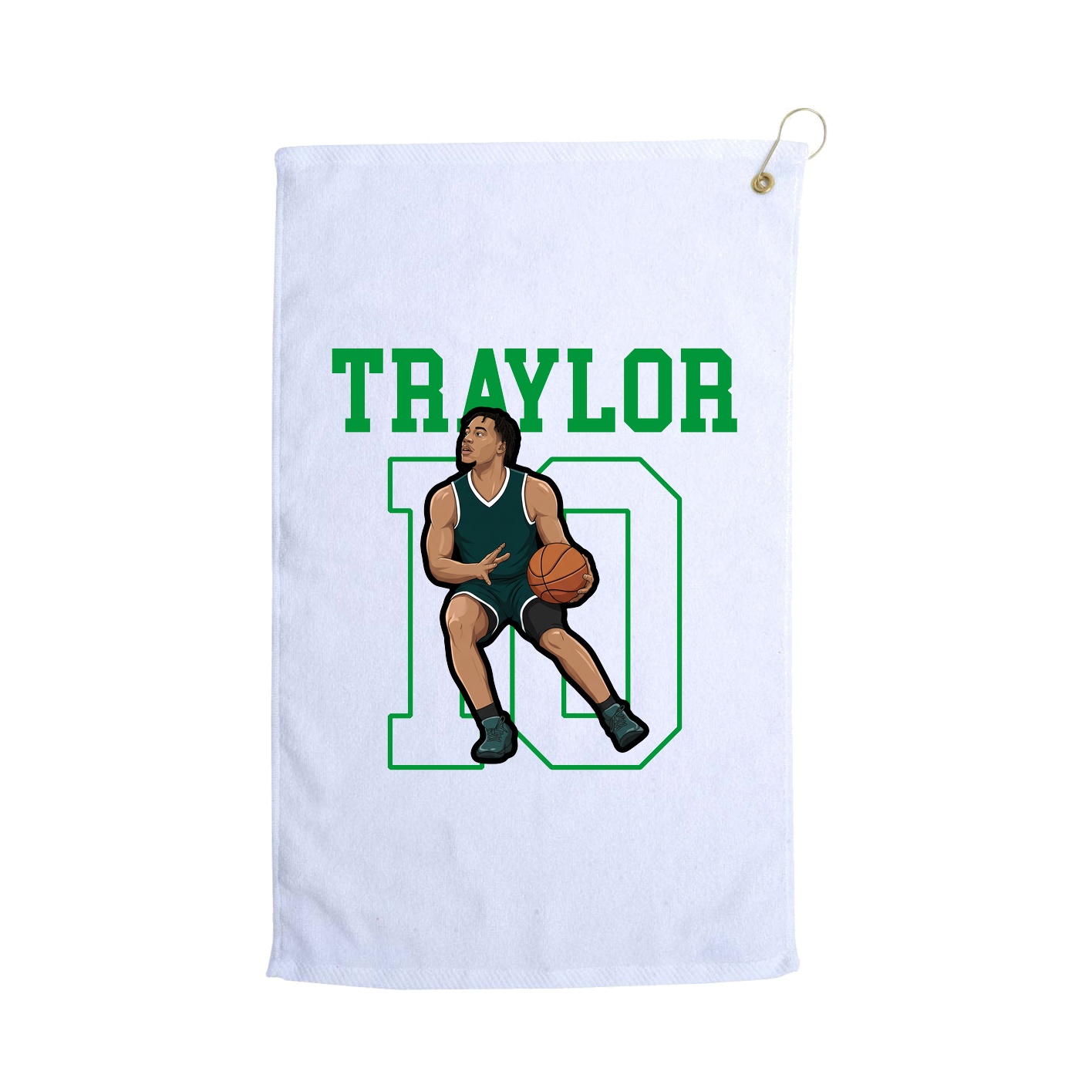 Golf Towel — Shirsey in White