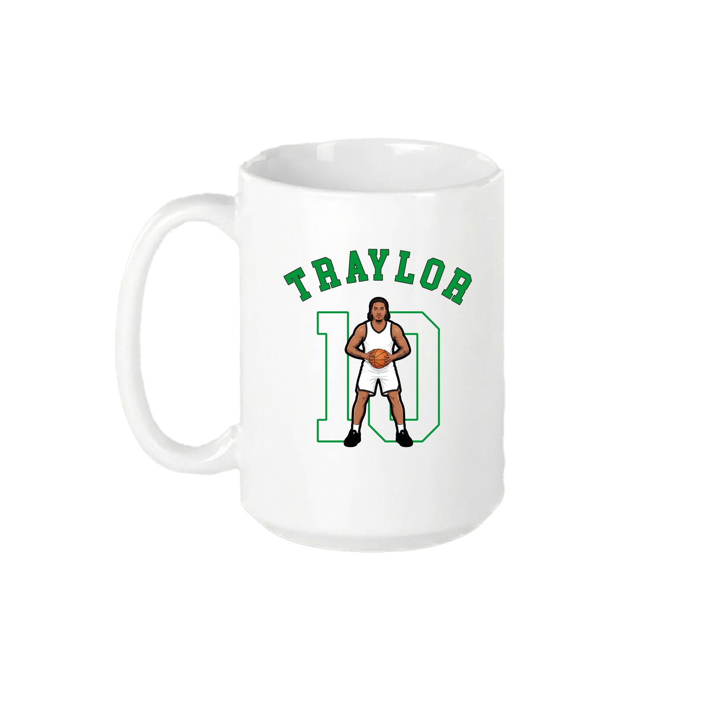 15oz Coffee Mug — Shirsey Arch in White