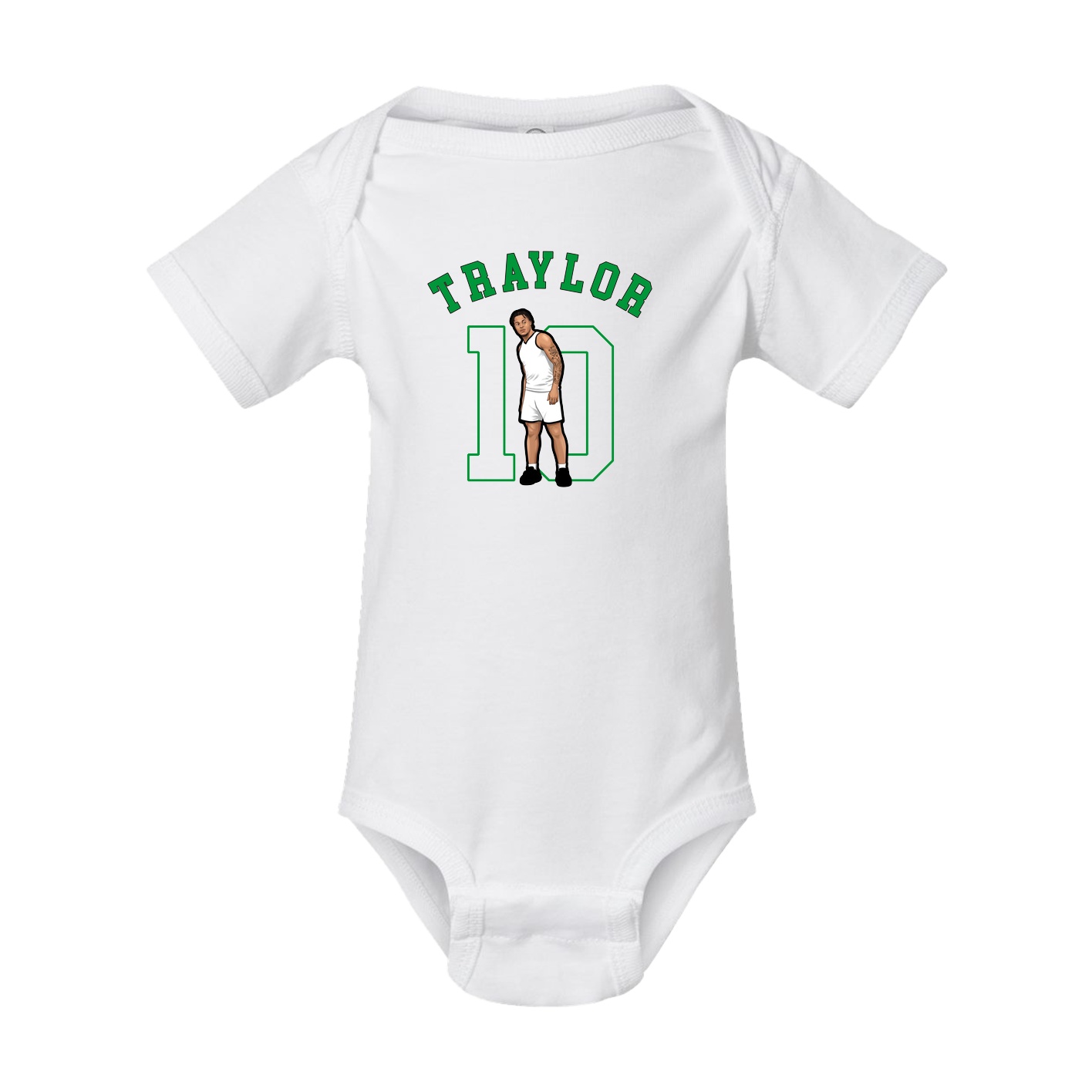Baby Onesie — Shirsey Arch in White