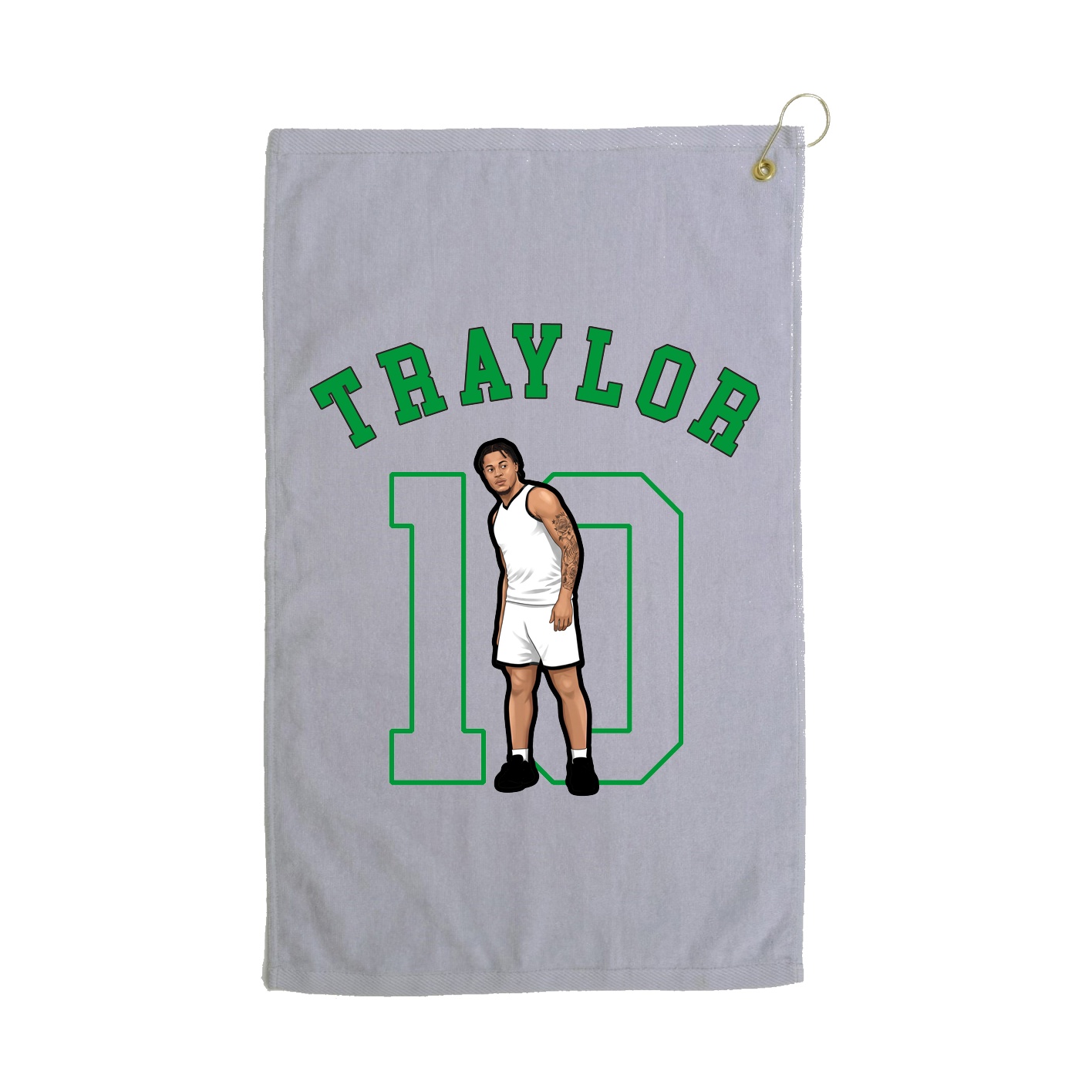 Golf Towel — Shirsey Arch in Grey