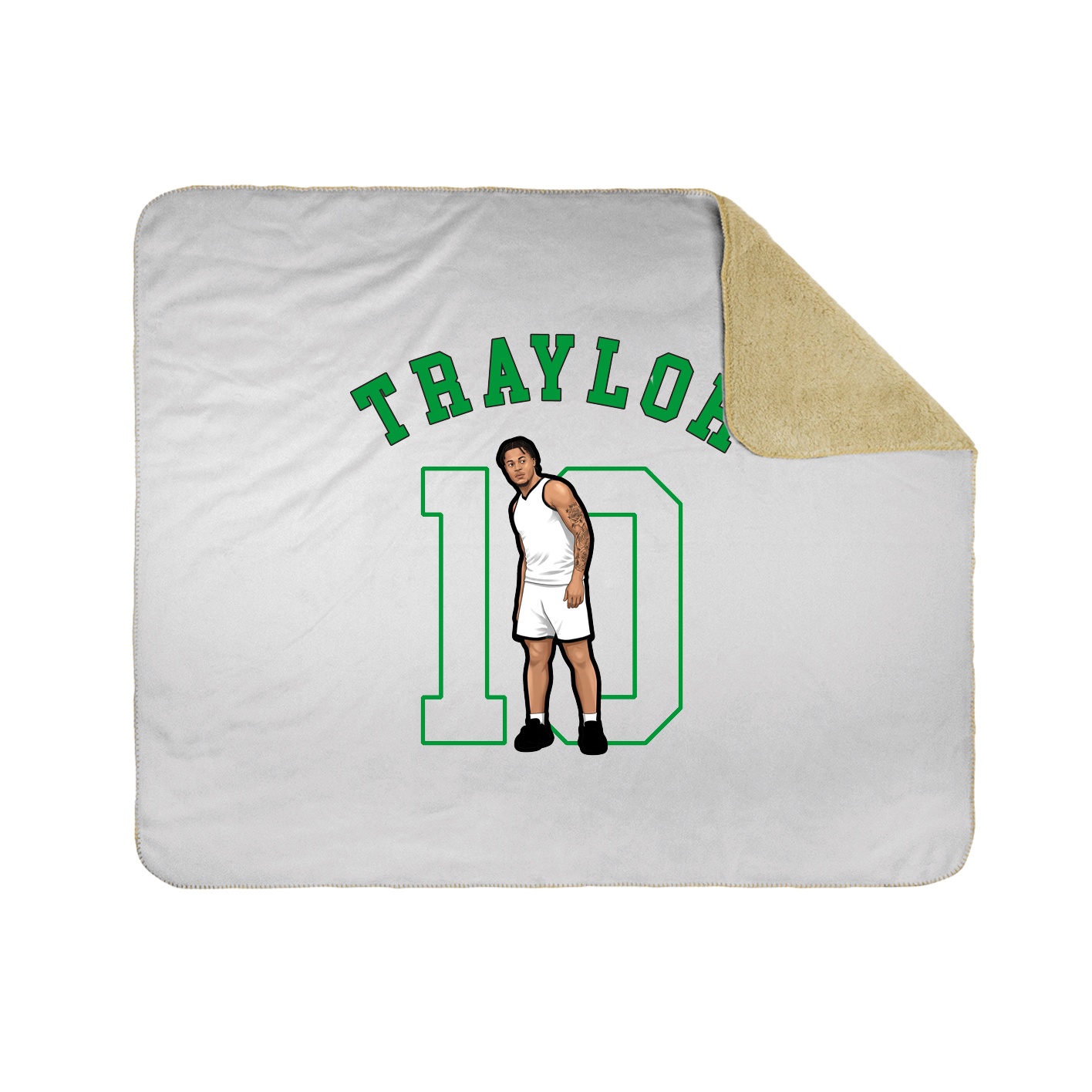 Throw Blanket — Shirsey Arch in White