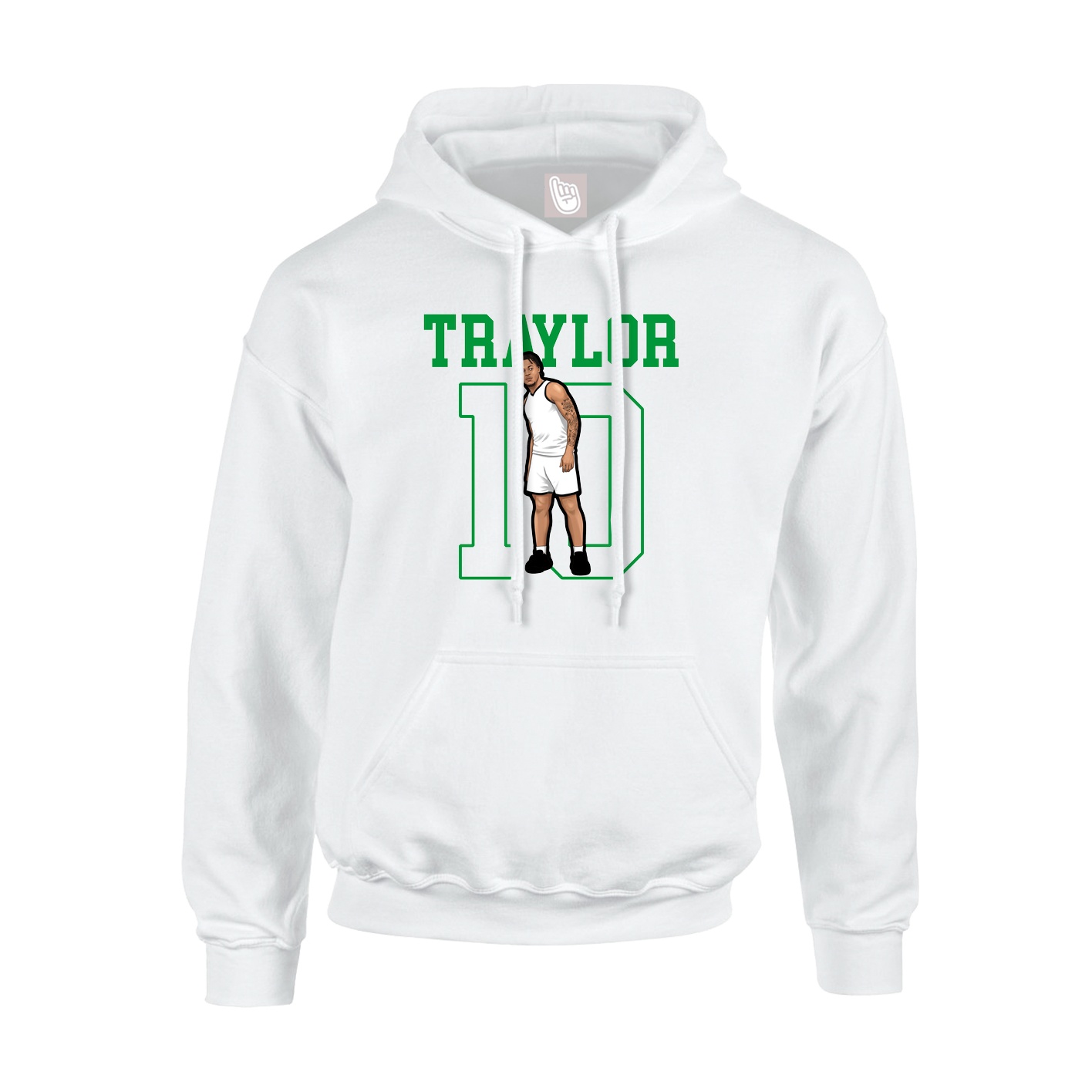 Youth Hoodie — Shirsey in White