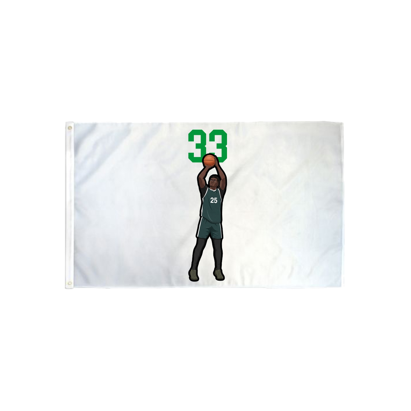 3x5 Flag — Number Top in Classic