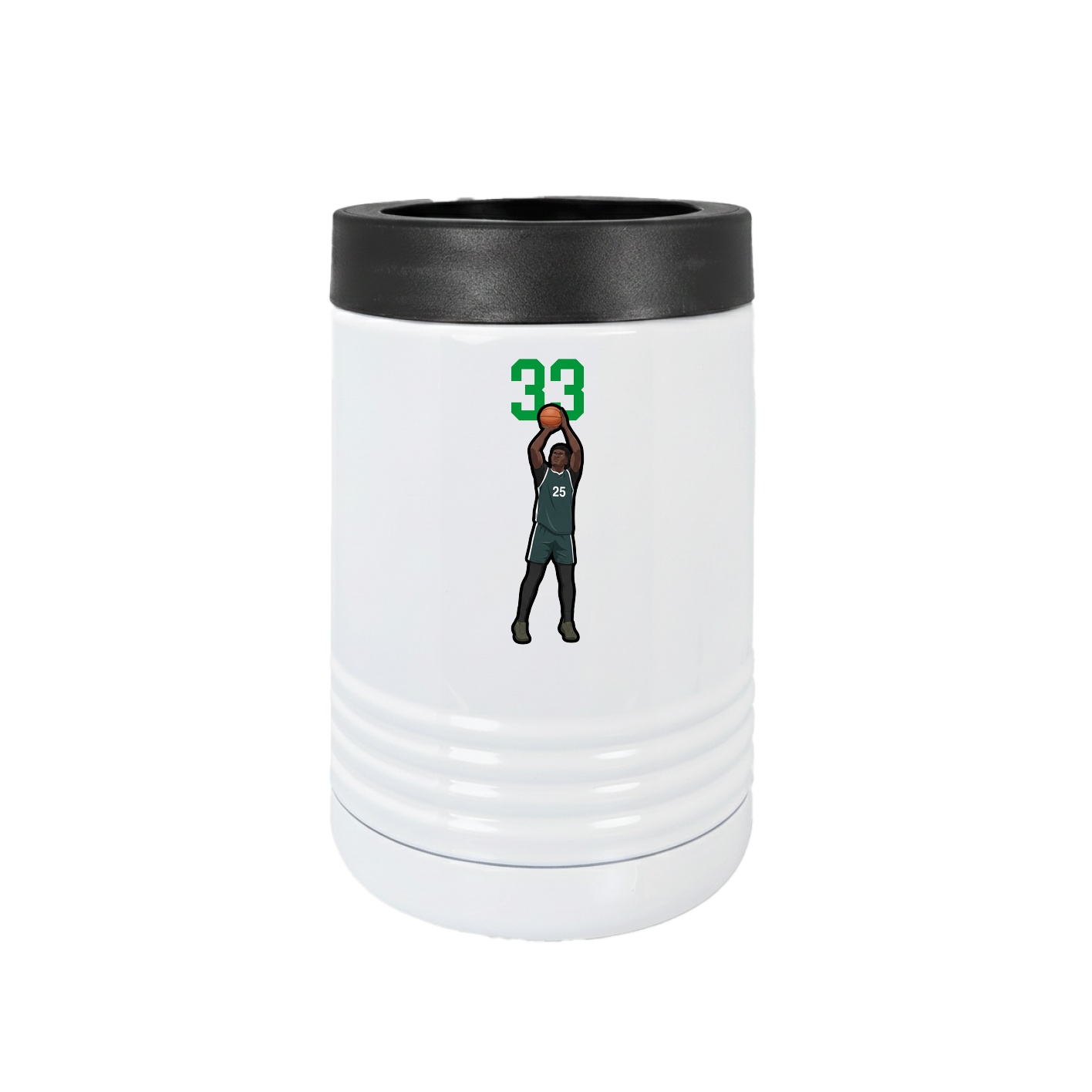 Beverage Holder — Number Top in White