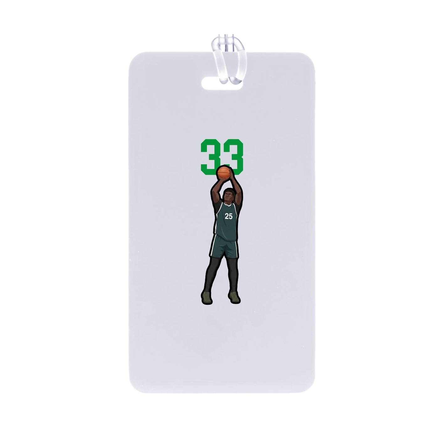 Bag Tag — Number Top in Classic