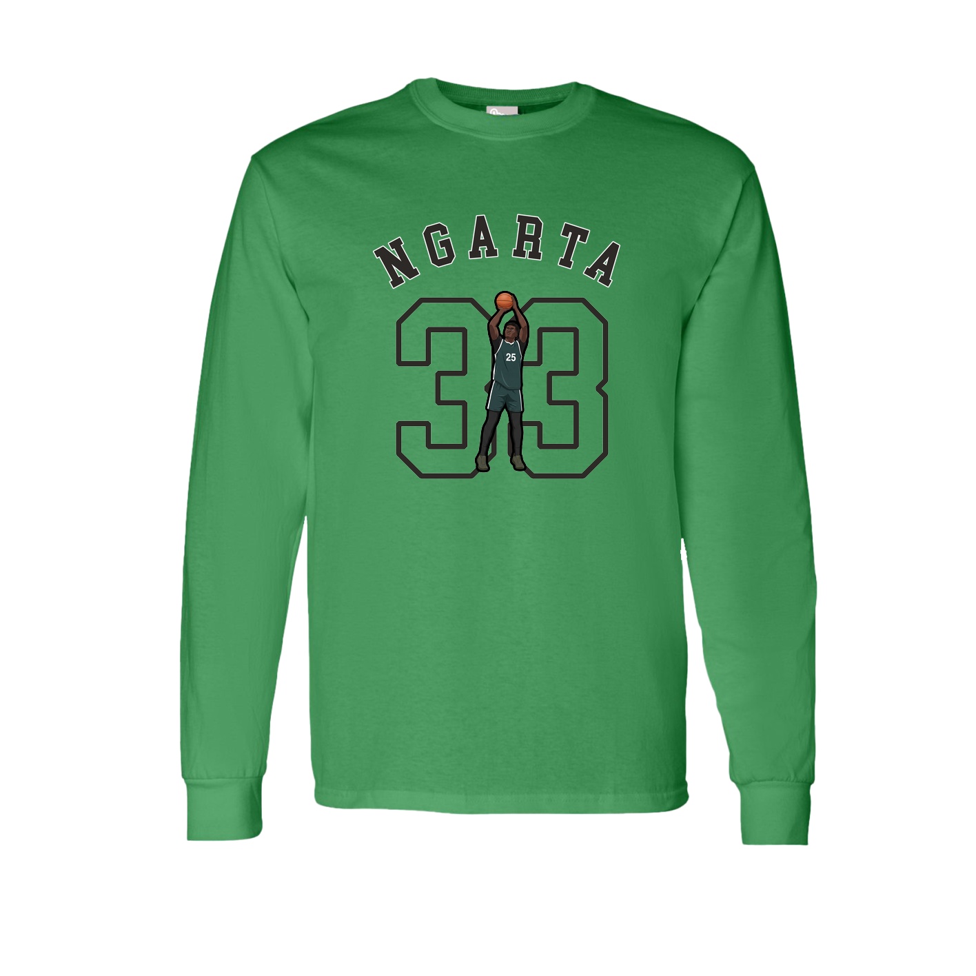 Long Sleeve Tee — Shirsey Arch in Green
