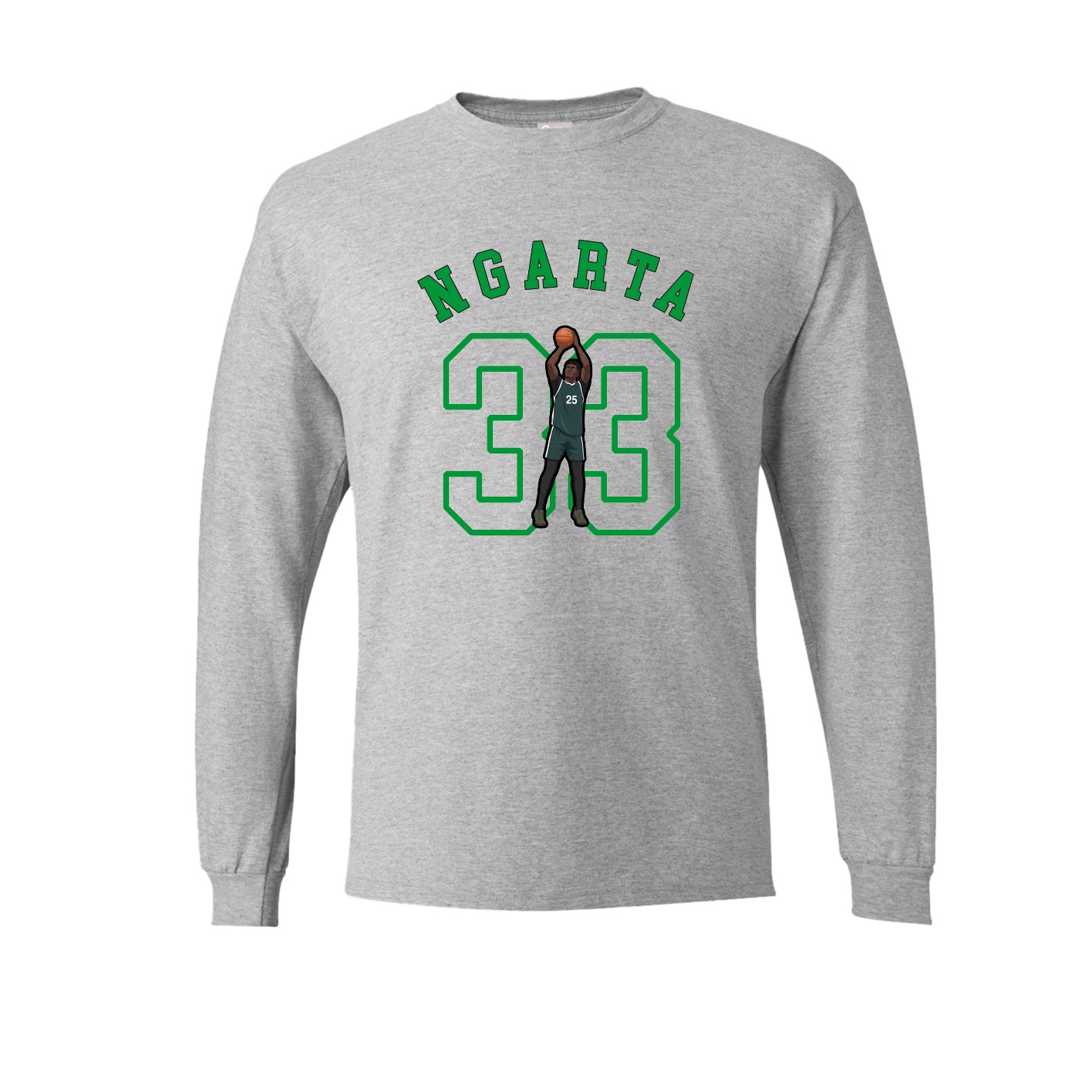 Long Sleeve Tee — Shirsey Arch in Grey