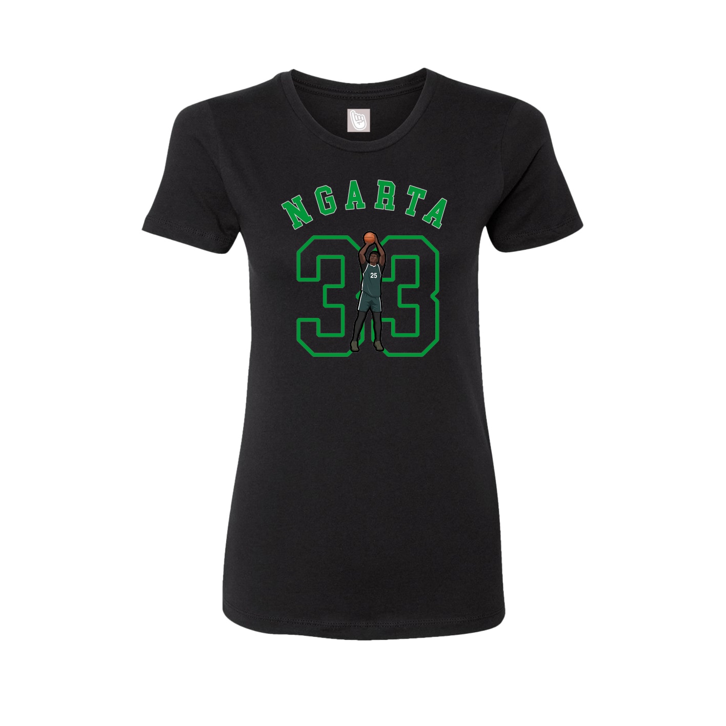 Womens Tee — Shirsey Arch in Black