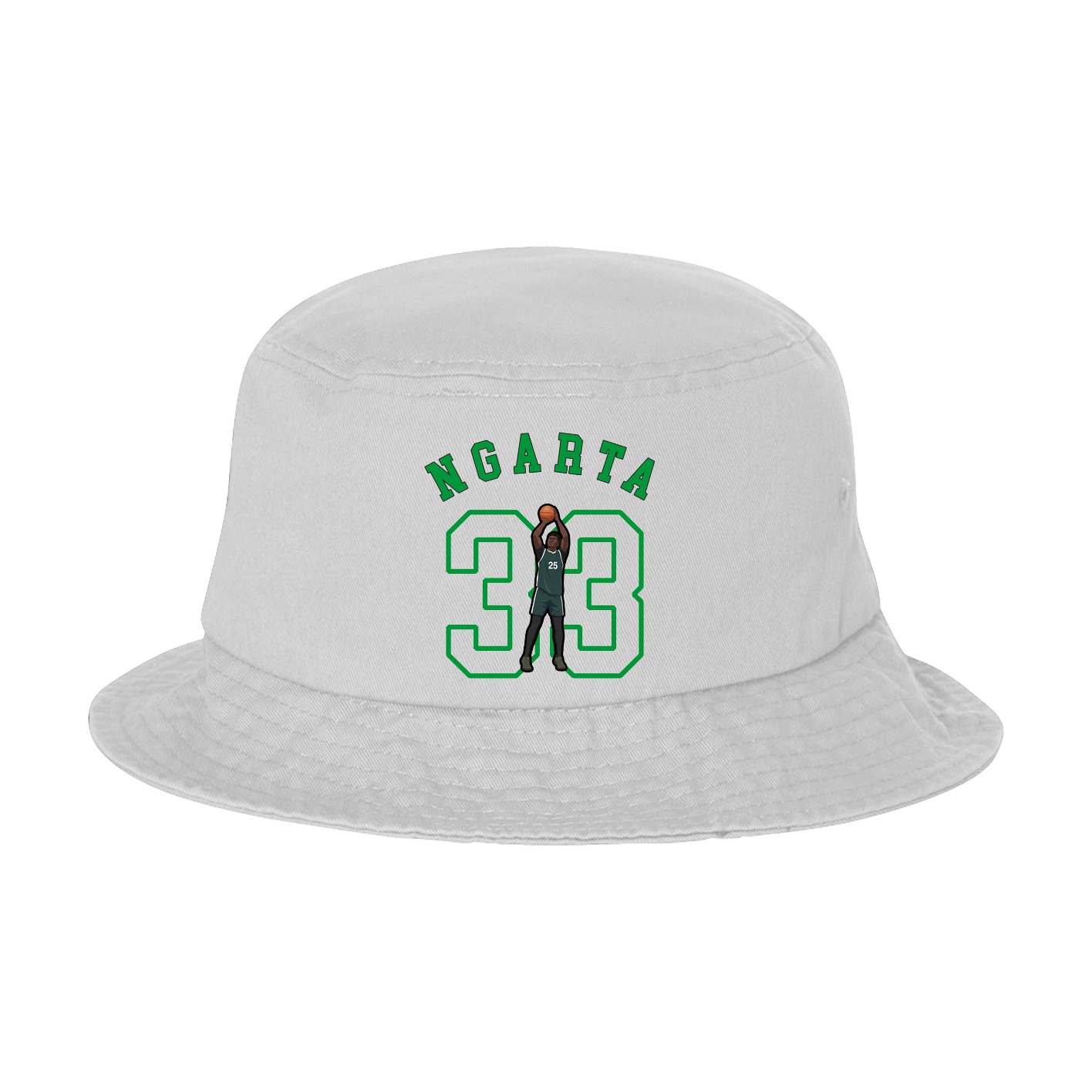 Bucket Cap — Shirsey Arch in White