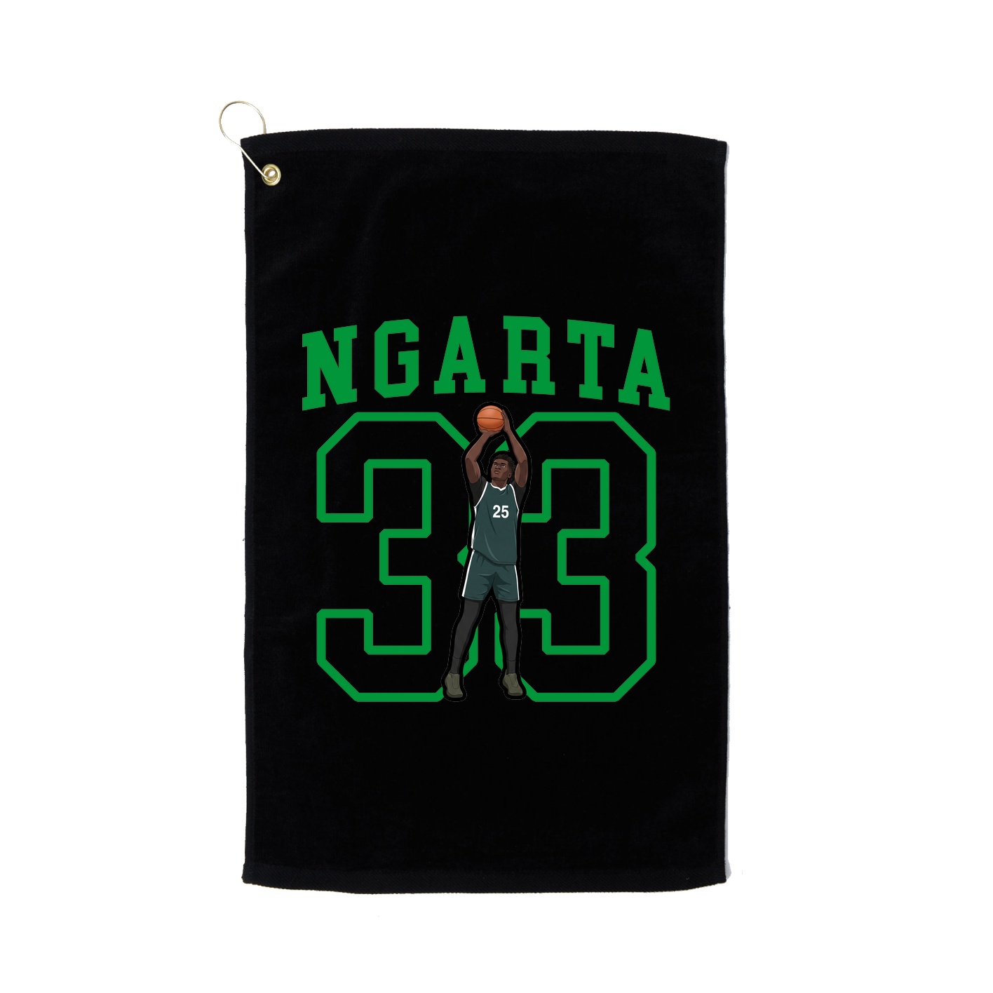 Golf Towel — Shirsey in Black