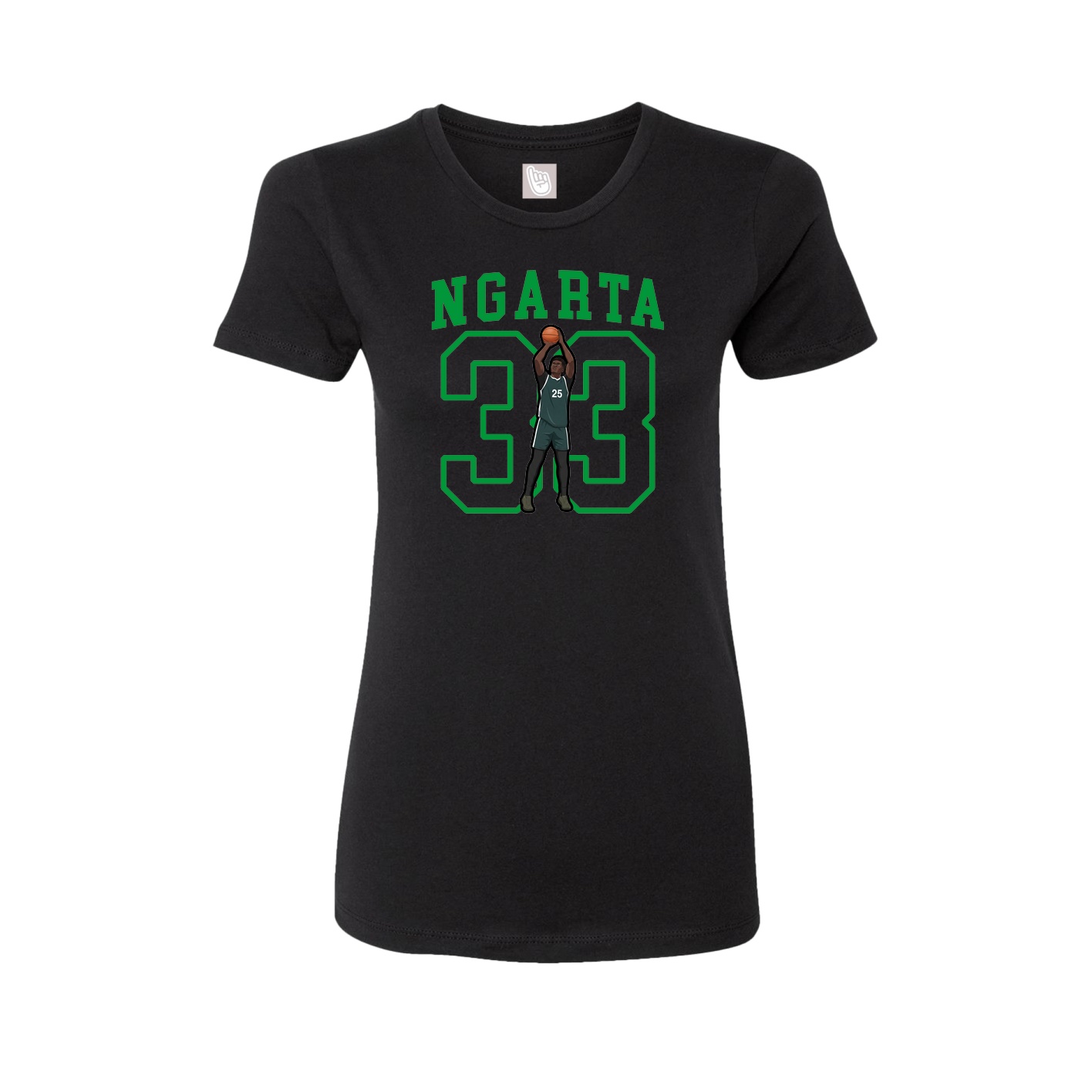 Womens Tee — Shirsey in Black