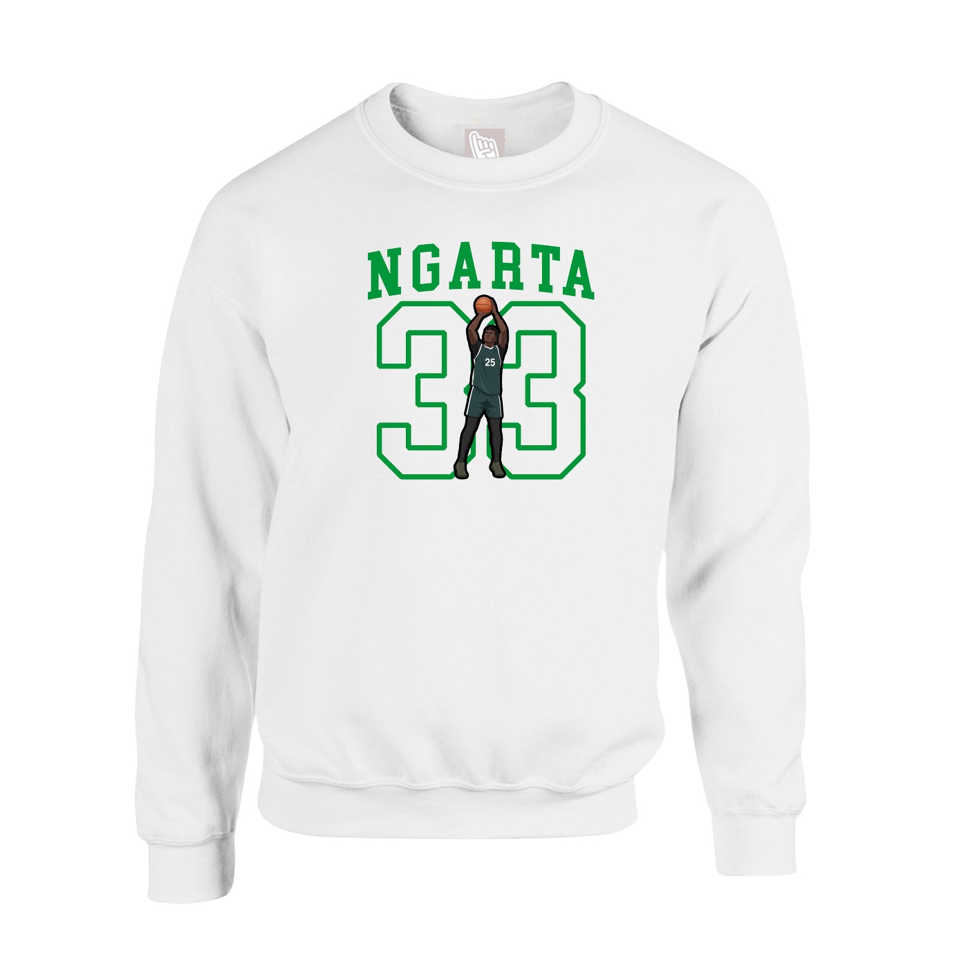 Fleece Crew — Shirsey in White