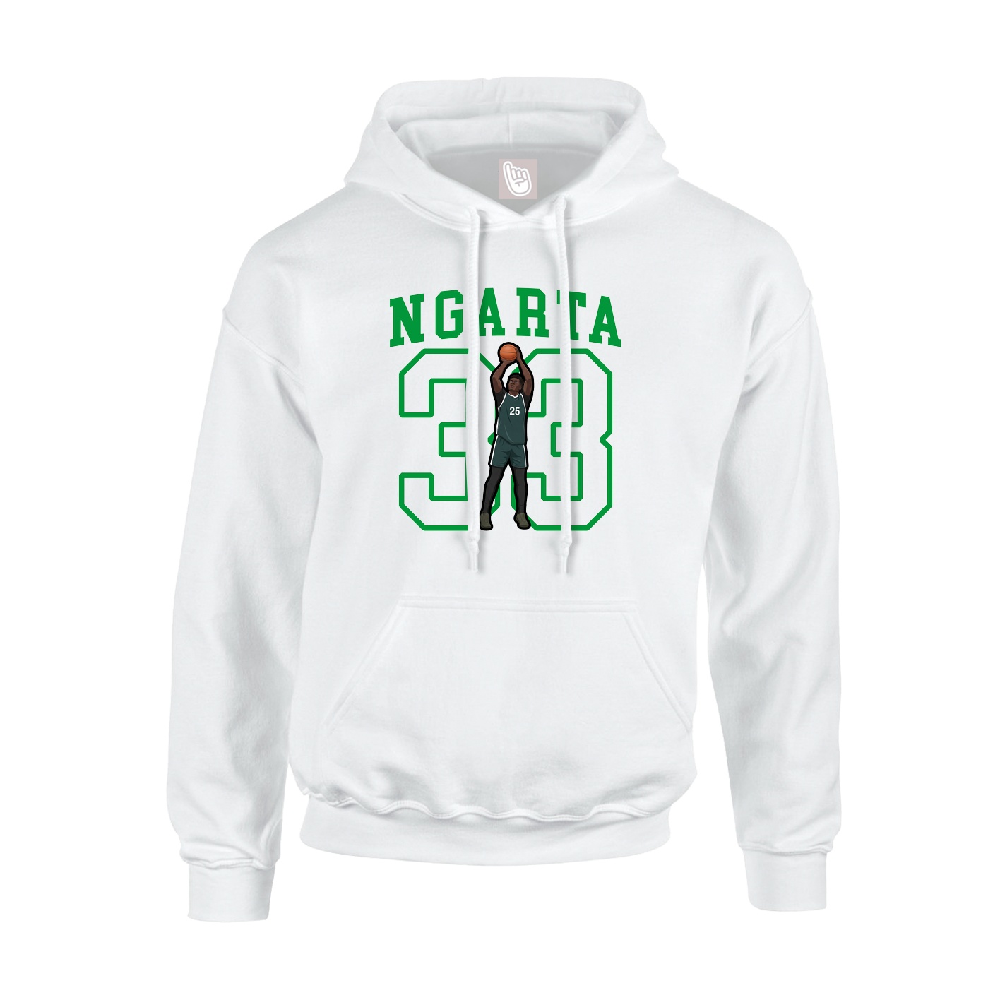 Youth Hoodie — Shirsey in White