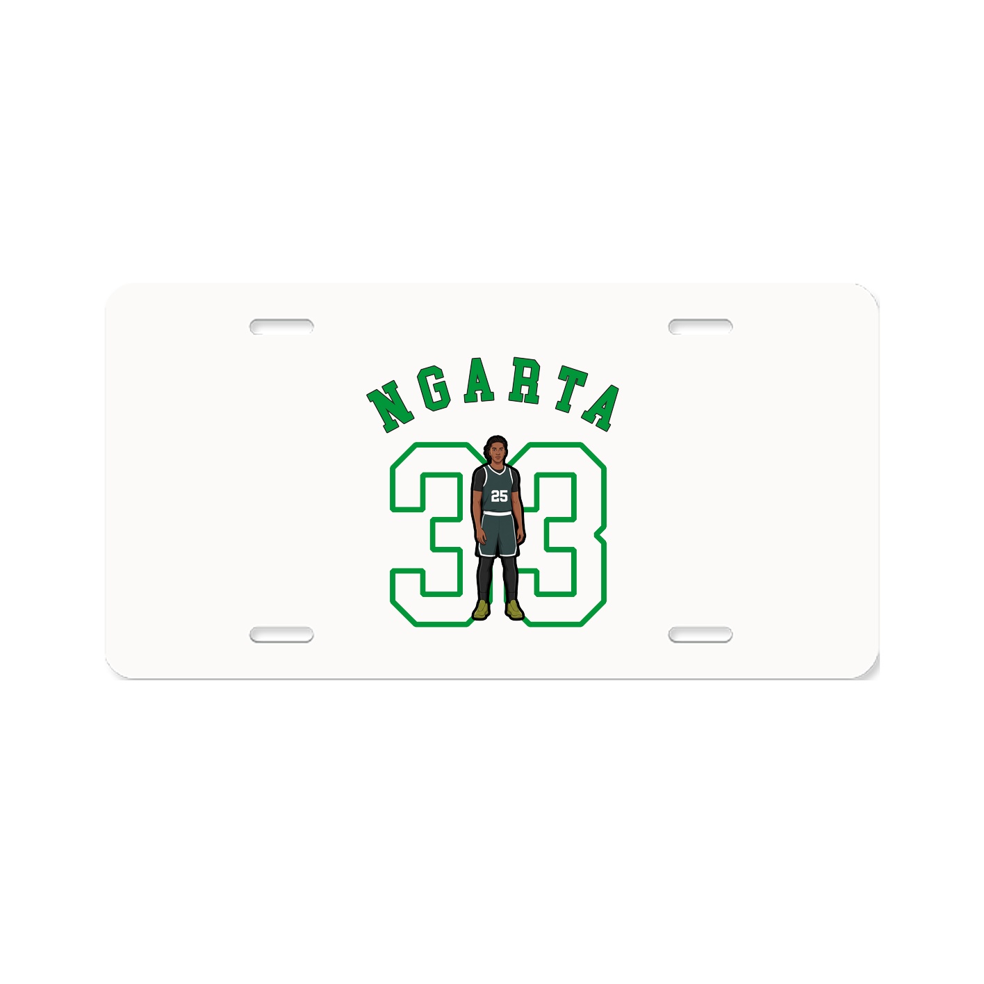 License Plate — Shirsey Arch in Classic