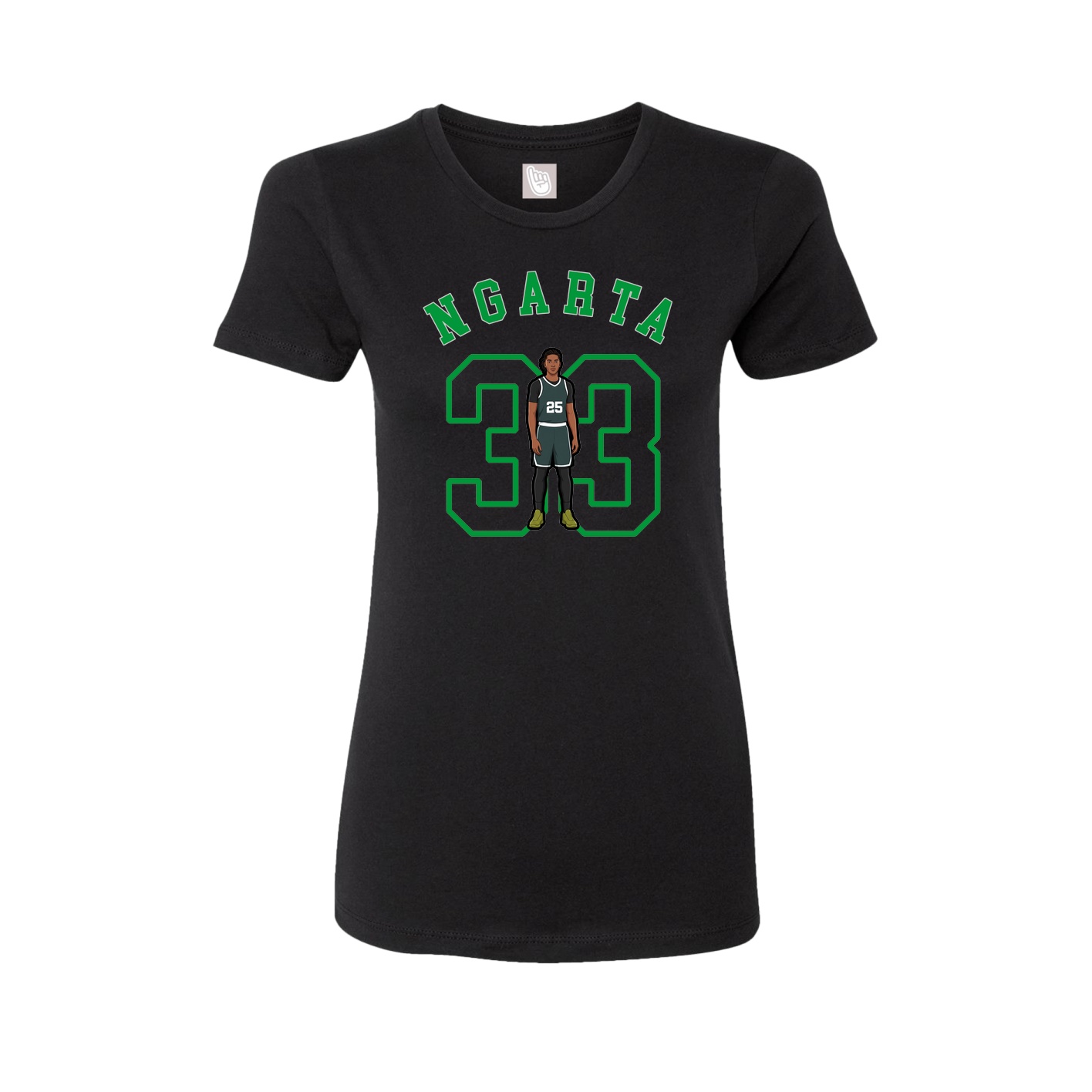 Womens Tee — Shirsey Arch in Black