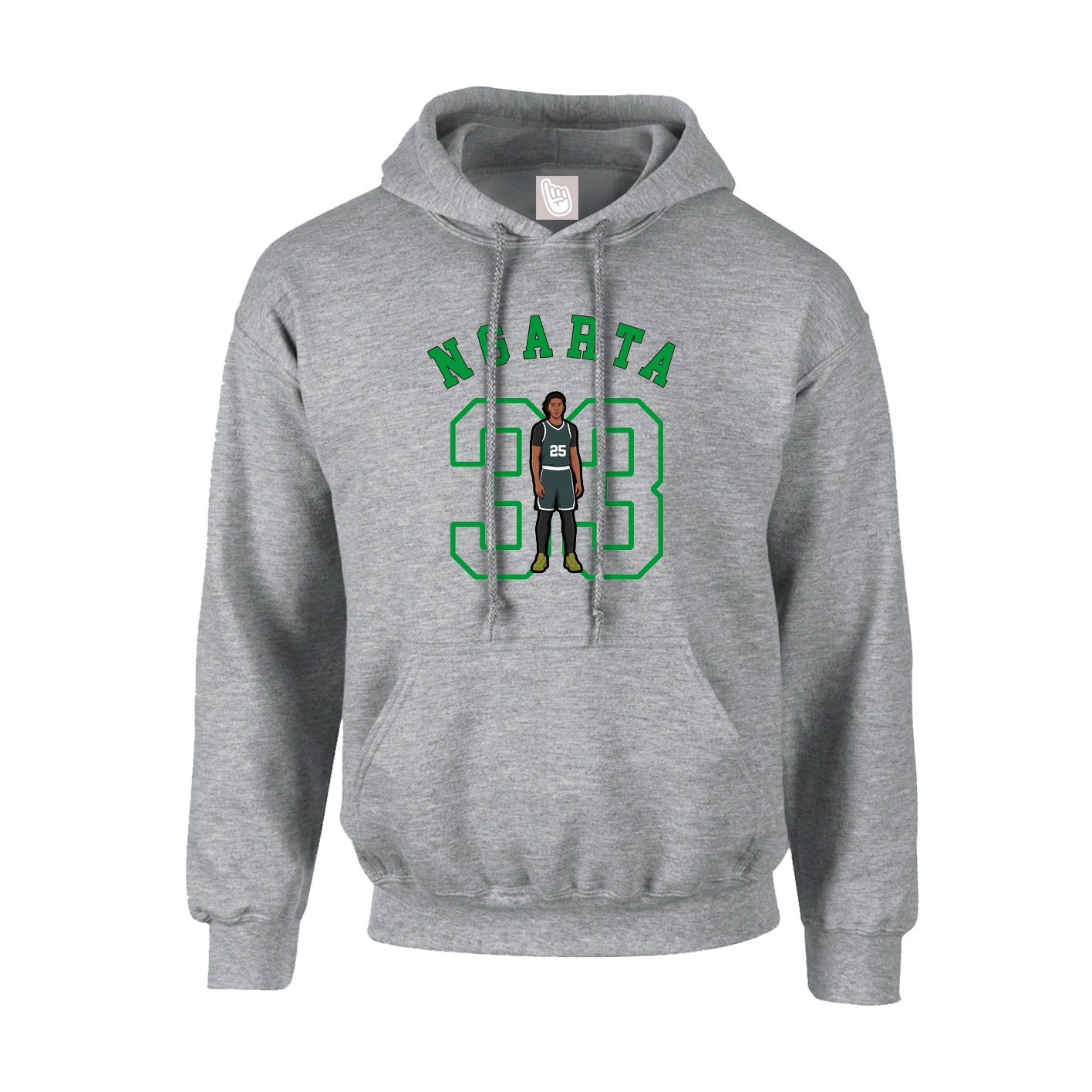 Youth Hoodie — Shirsey Arch in Grey