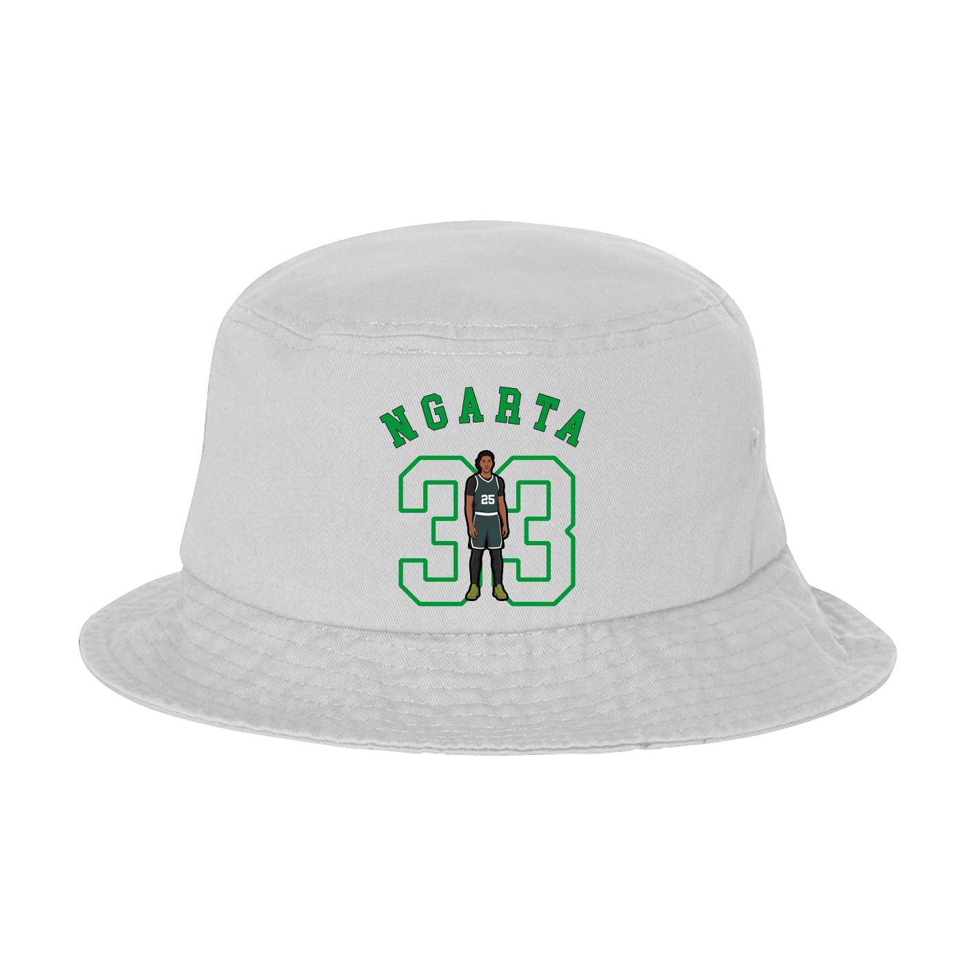 Bucket Cap — Shirsey Arch in White