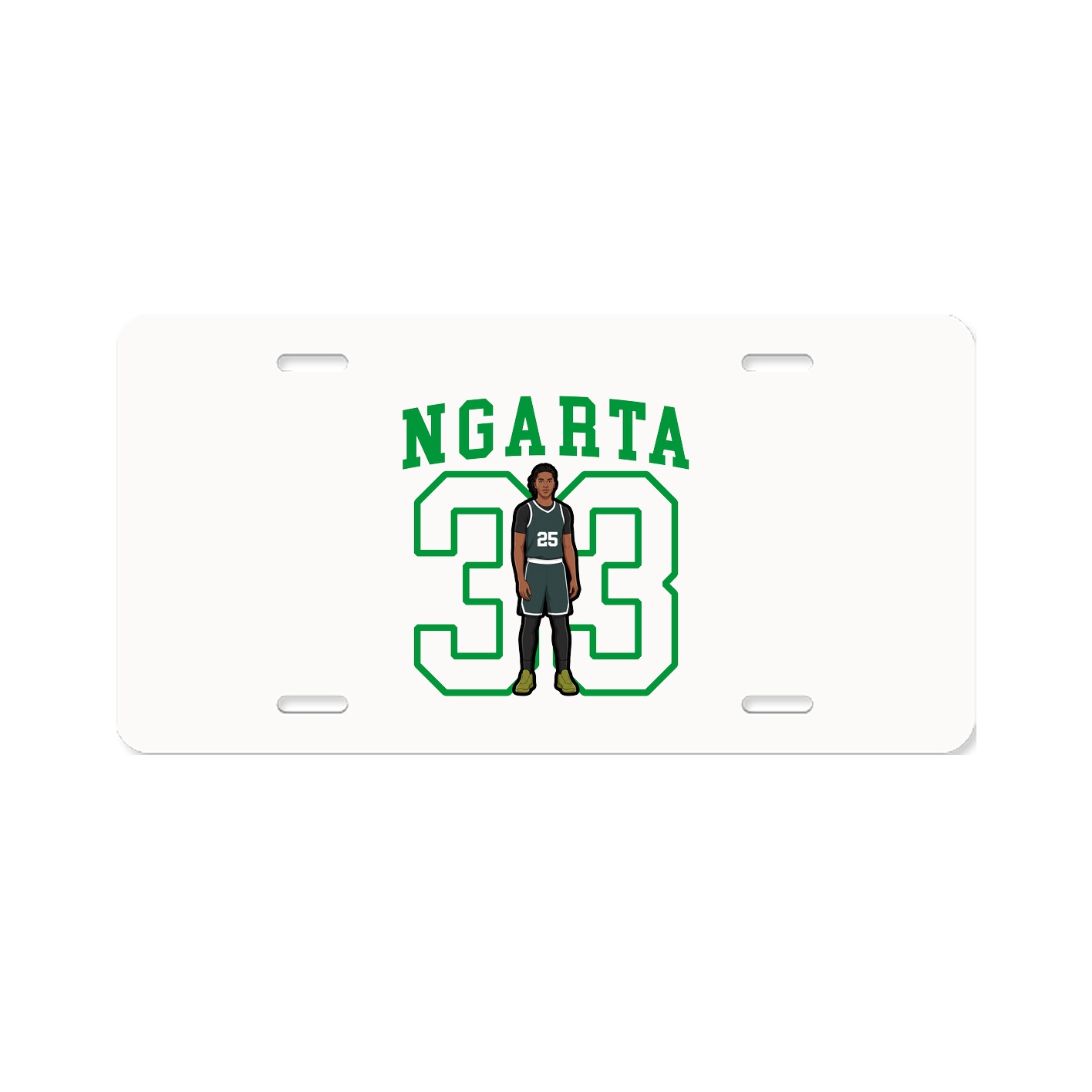 License Plate — Shirsey in Classic